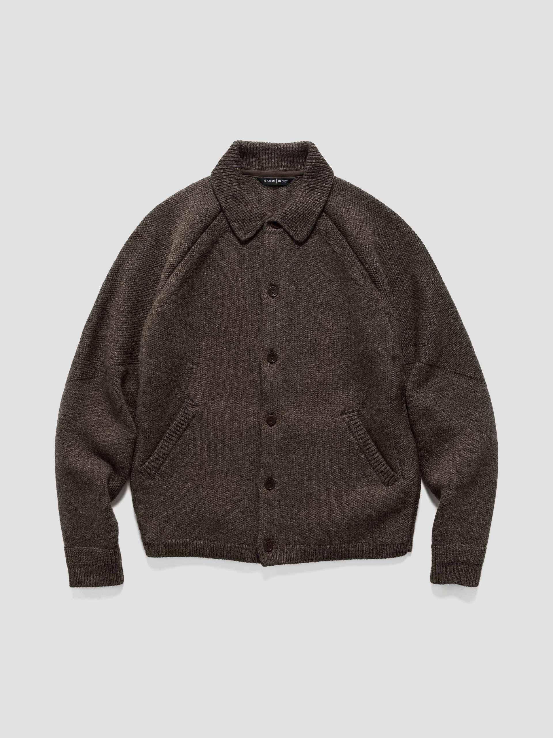 Highland Knit Shirt - Merino Wool Cashmere Earth