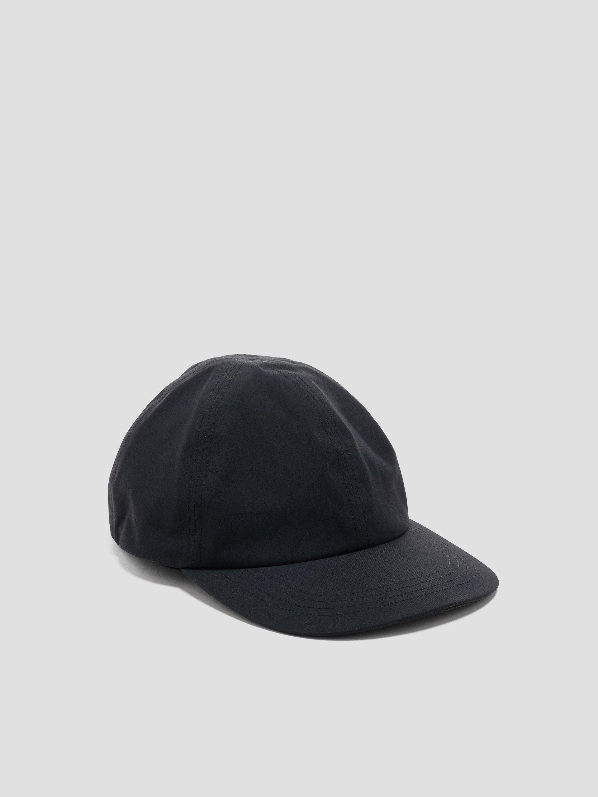 Horizon Cap - GORE-TEX® Nylon 3L / Leather Black
