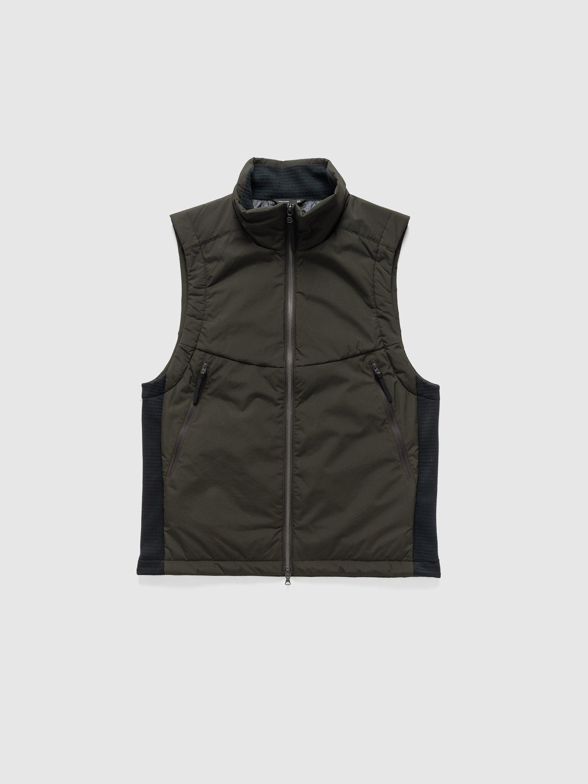 Logan Hybrid Vest - Windstopper® 2L Peat