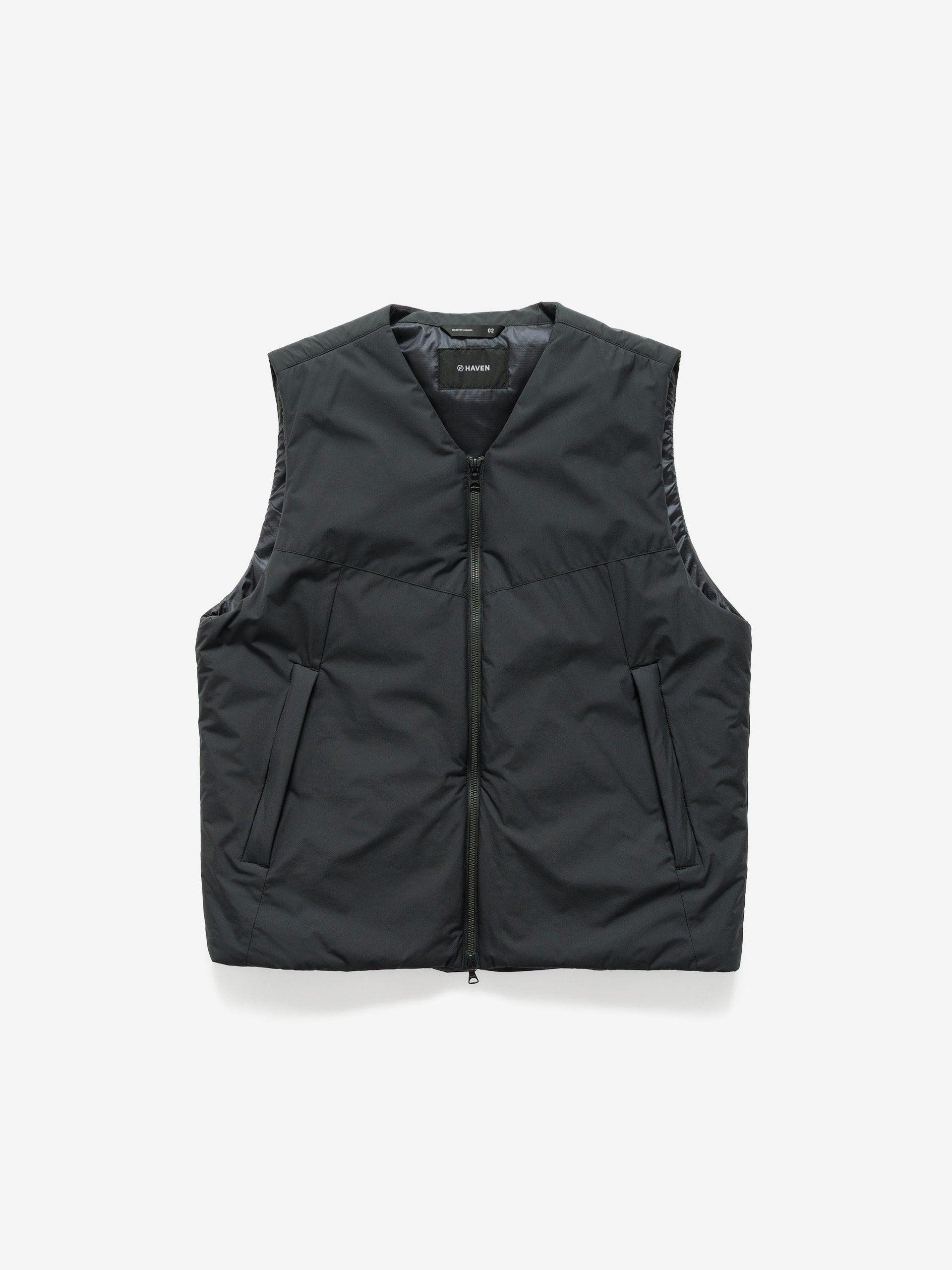 Logan Insulated Vest - Windstopper® Midnight Black
