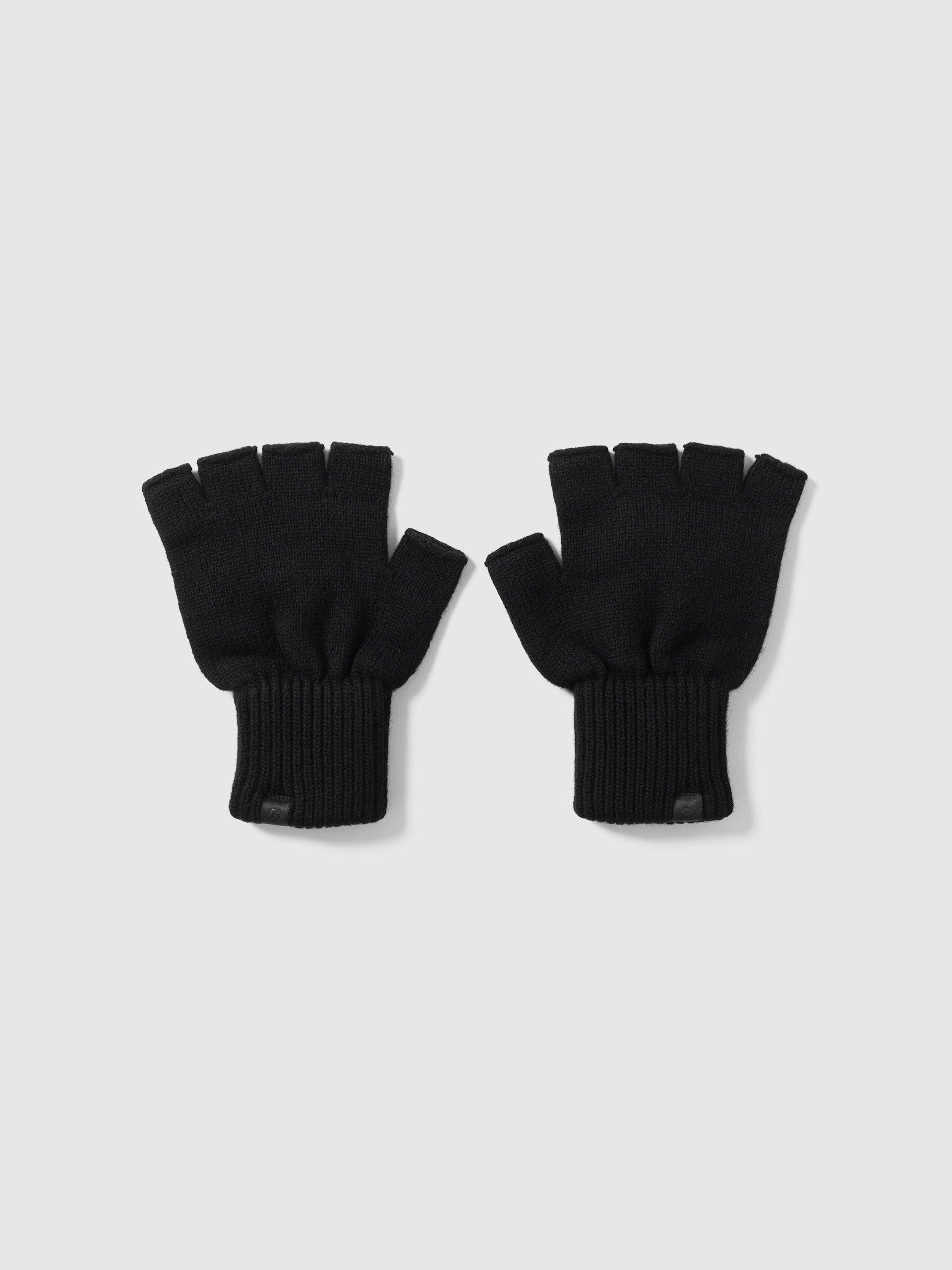 Shooter Gloves - Merino Wool Cashmere Black