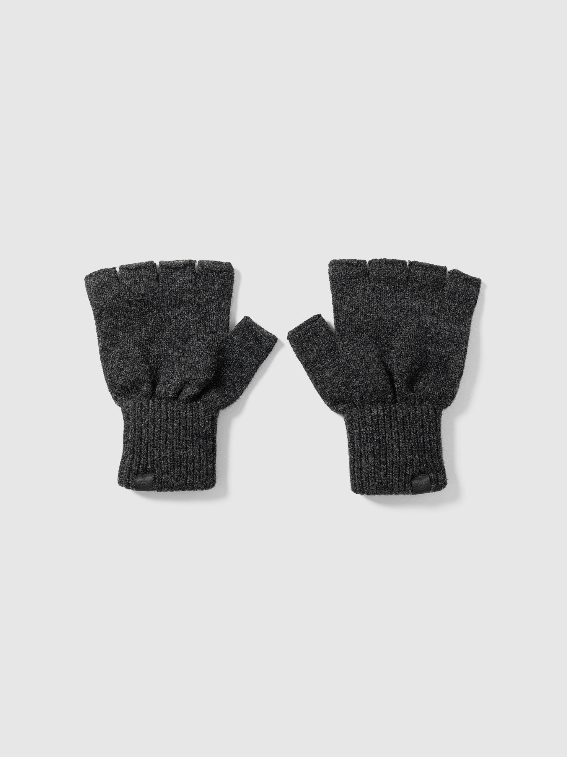 Shooter Gloves - Merino Wool Cashmere Charcoal