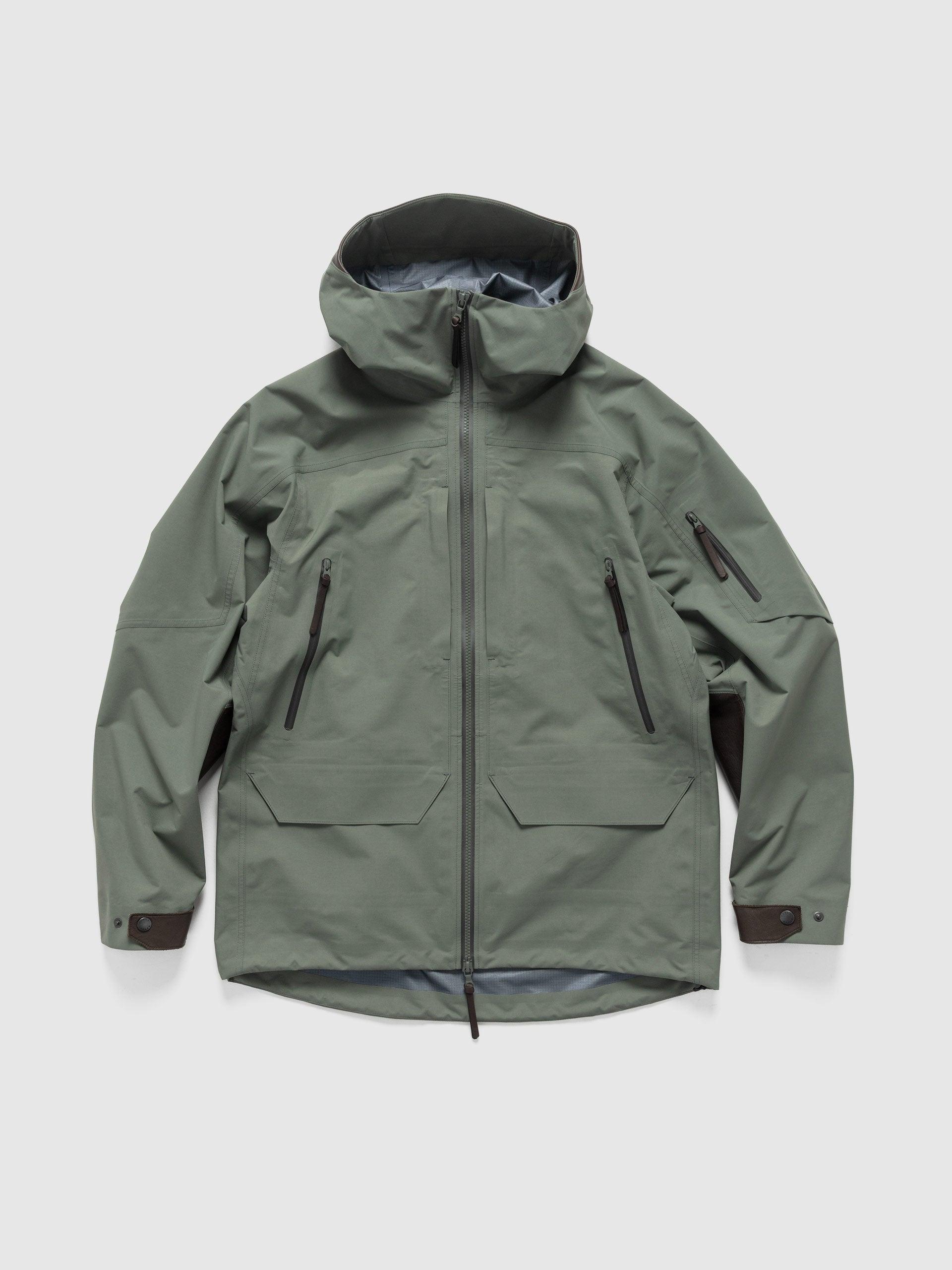 Spectre Jacket - GORE-TEX® Nylon 3L / Leather Lichen