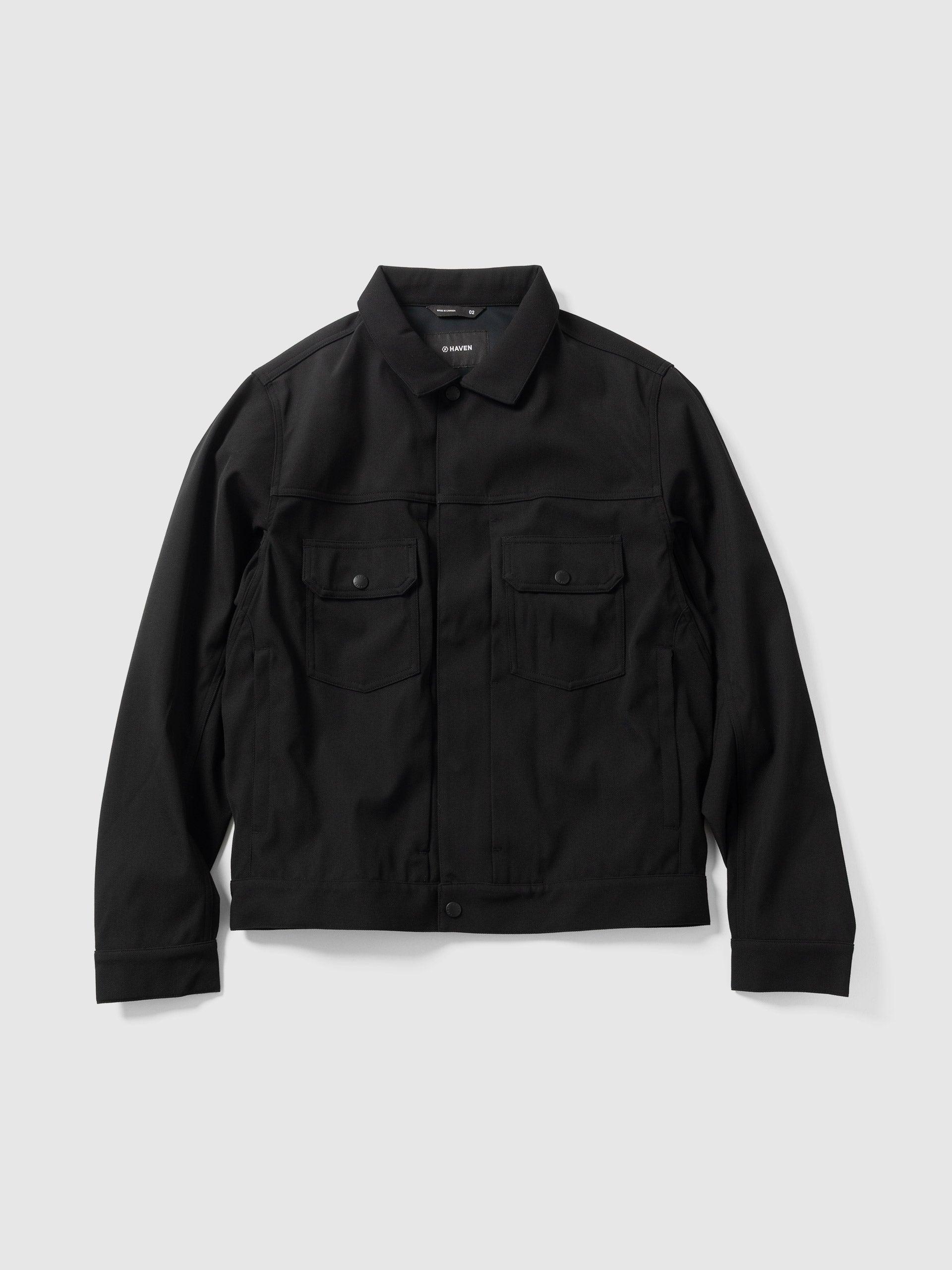 Station Jacket - Loro Piana Storm System 3L Nylon Black