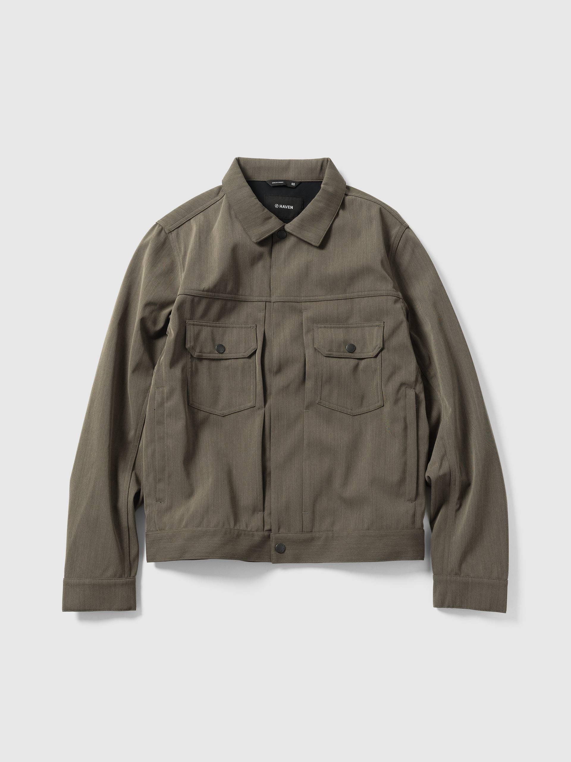 Station Jacket - Loro Piana Storm System 3L Nylon Taupe