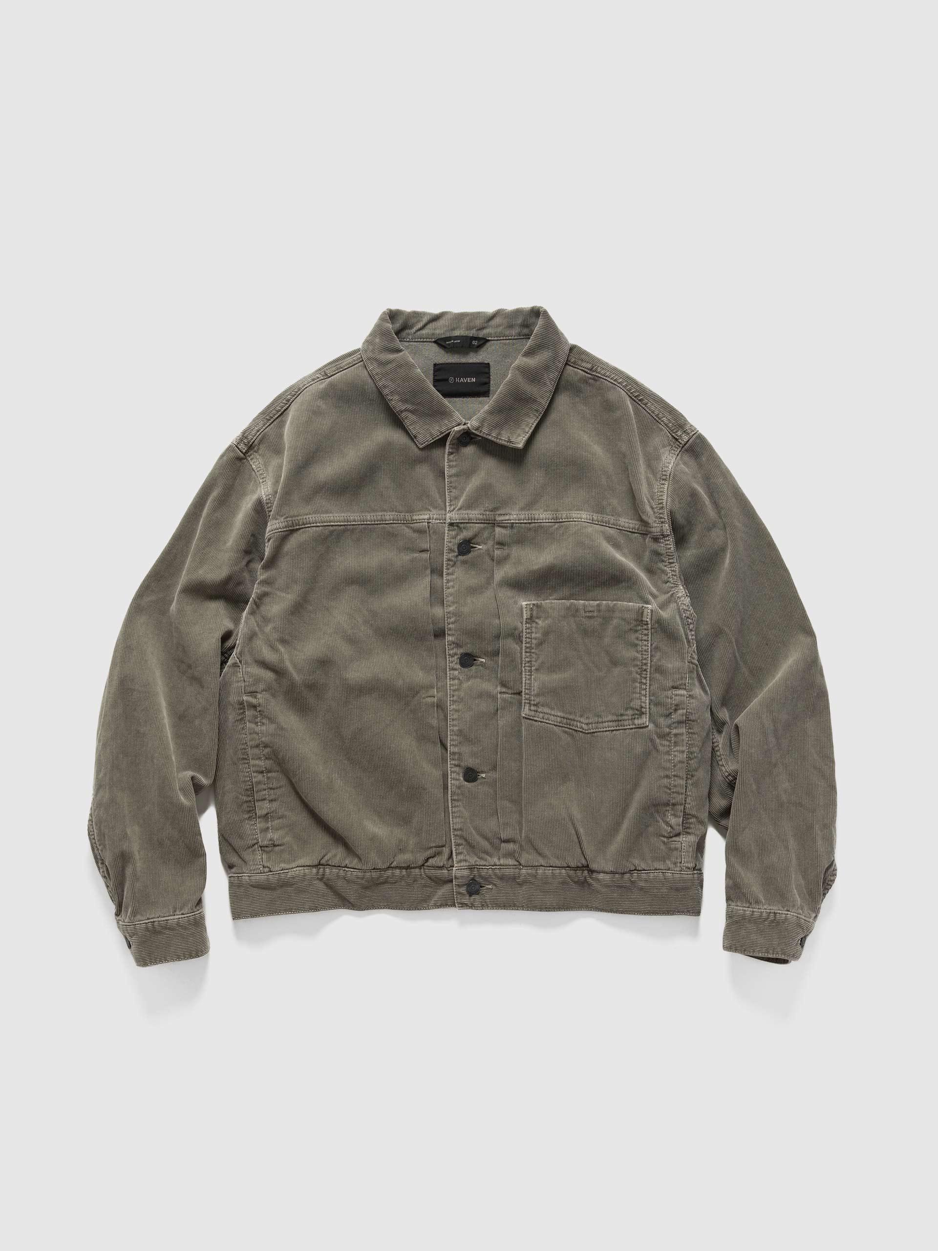 Station Jacket Type 01 - Corduroy Sulfur Dye Taupe