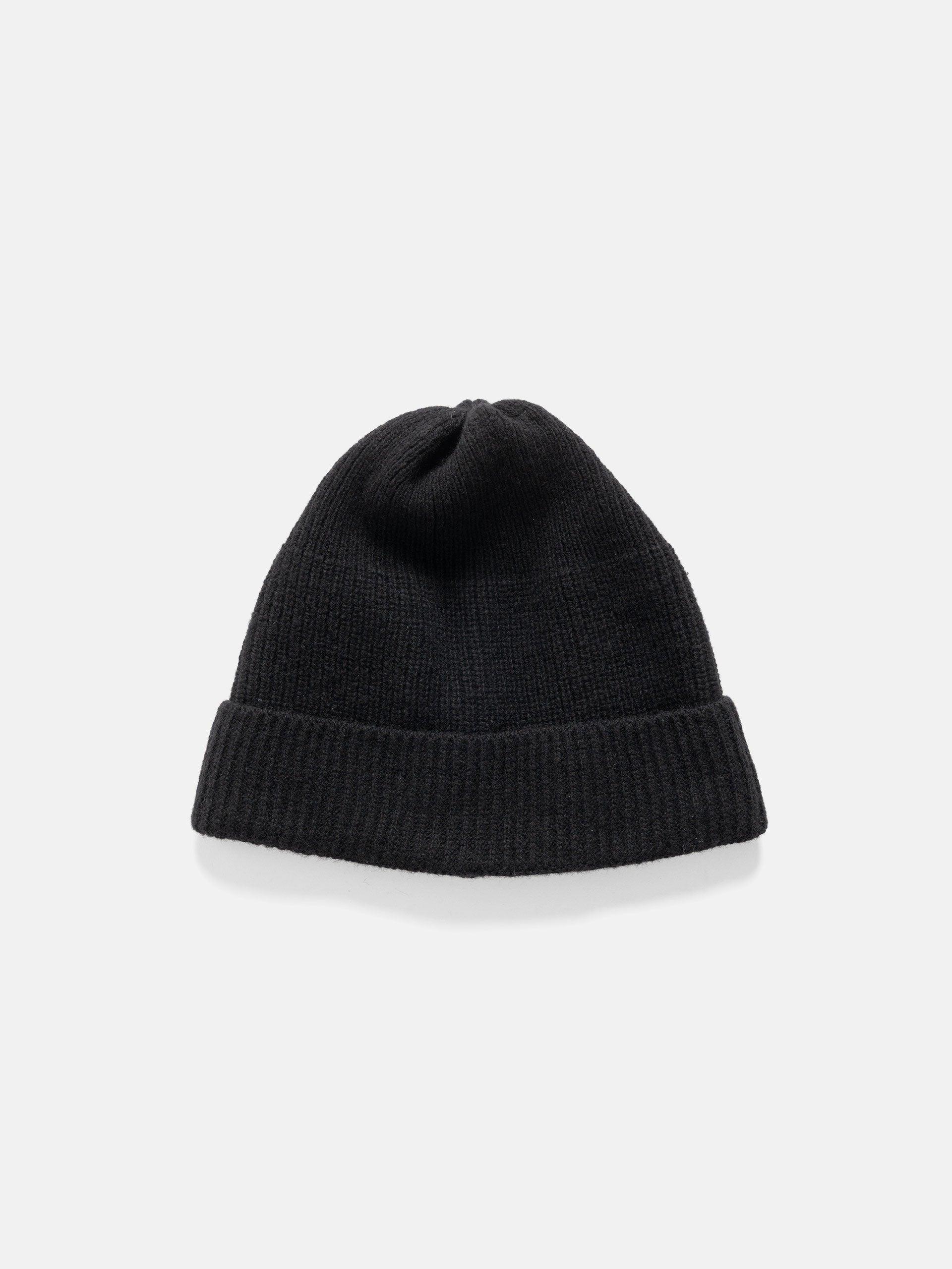 Watch Cap - Merino Wool Cashmere Black