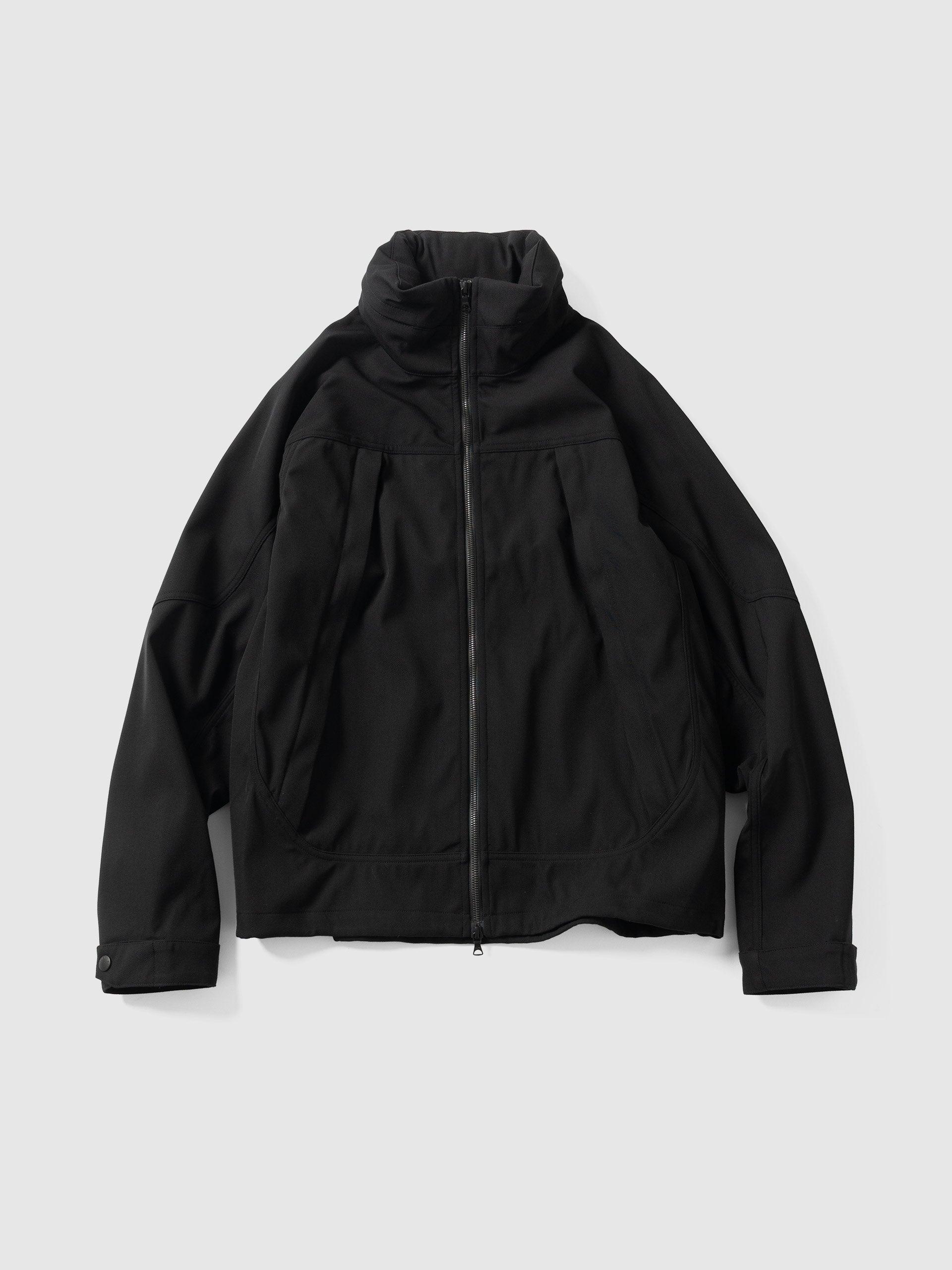 Zephyr Jacket - Loro Piana Storm System 3L Nylon Wool Black