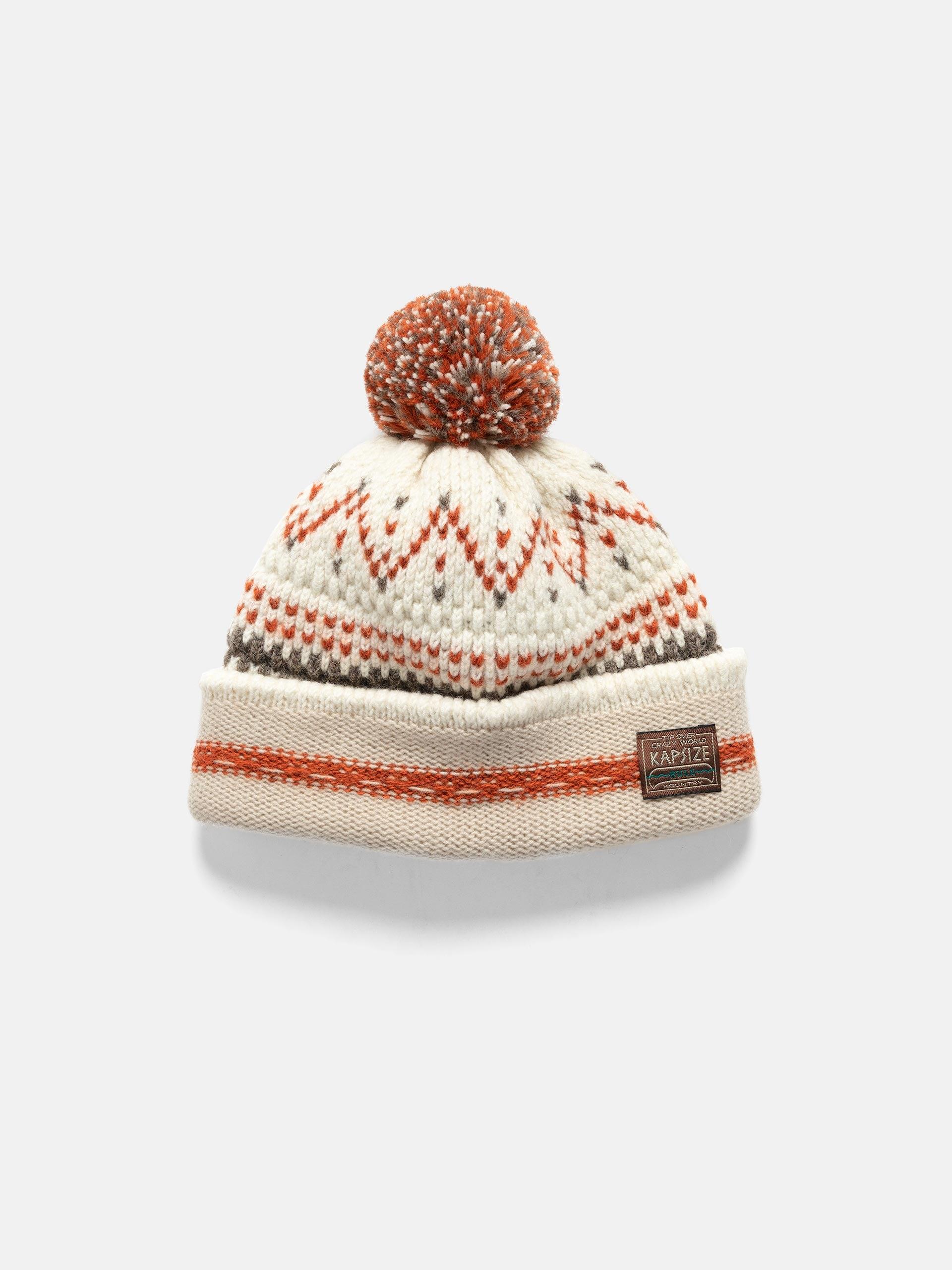 5G Wool Knit Cap White
