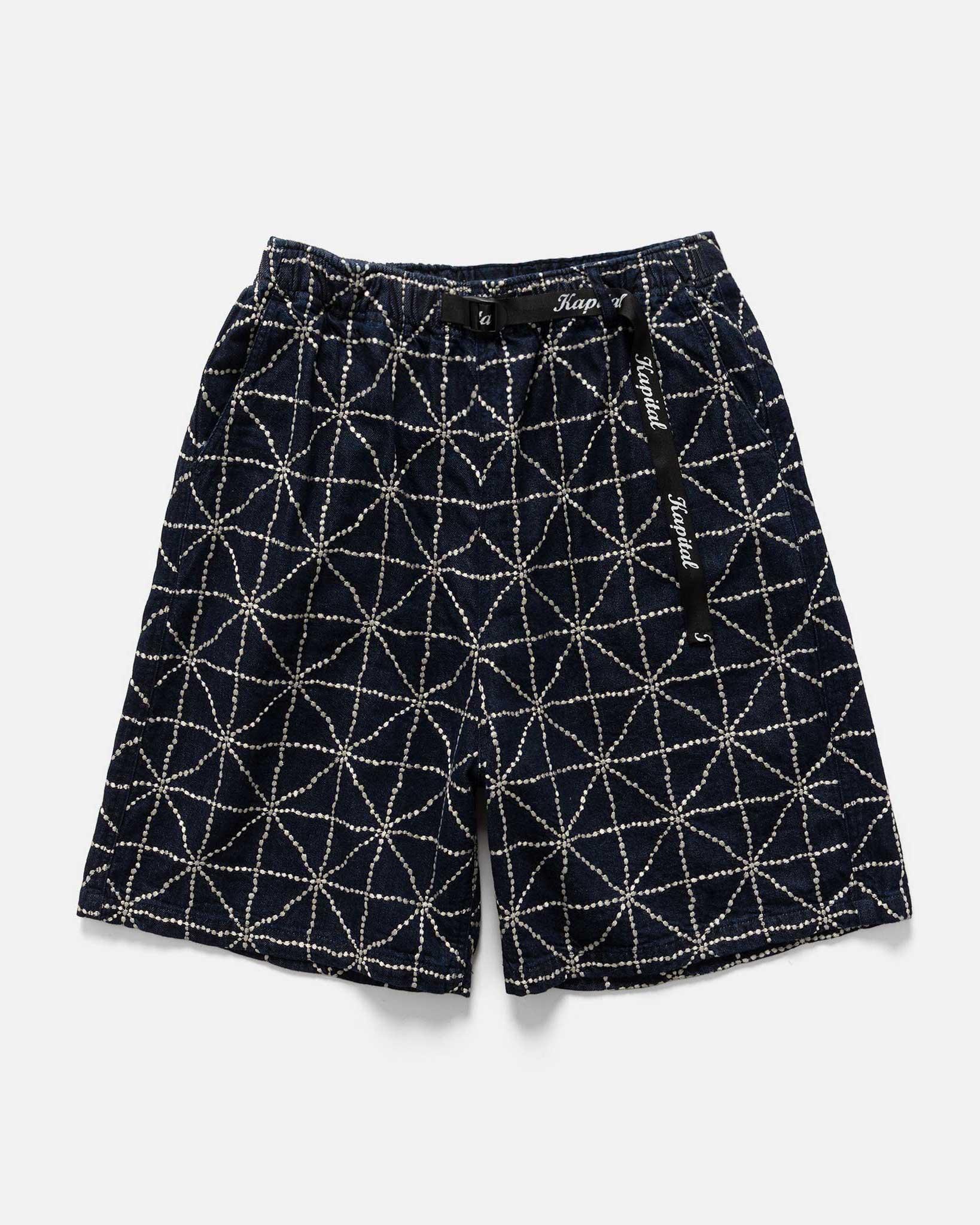 8oz Denim FOLK-DOJO EASY Shorts Dark #2