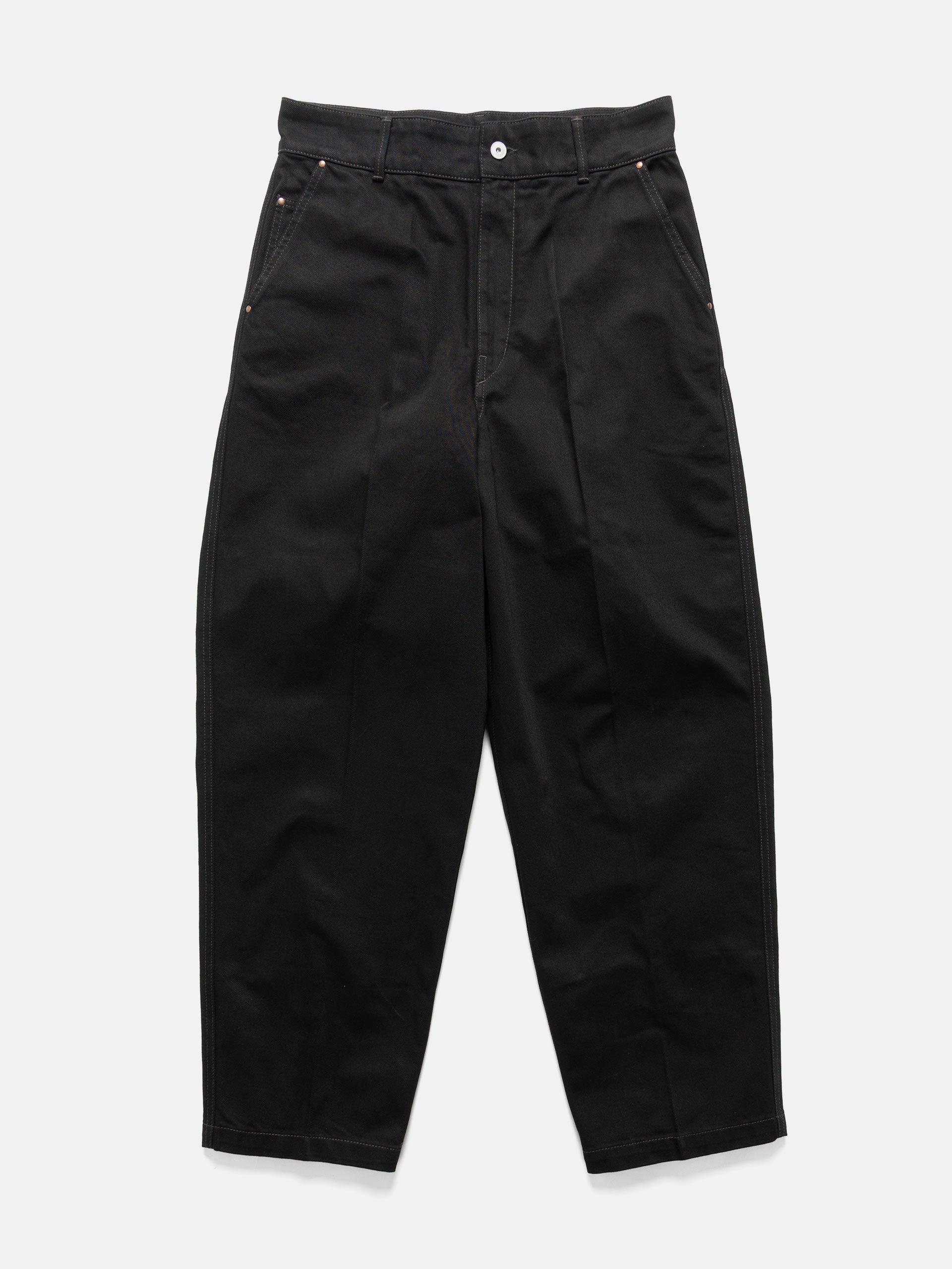 Maxi Barrel Workwear Pants Black