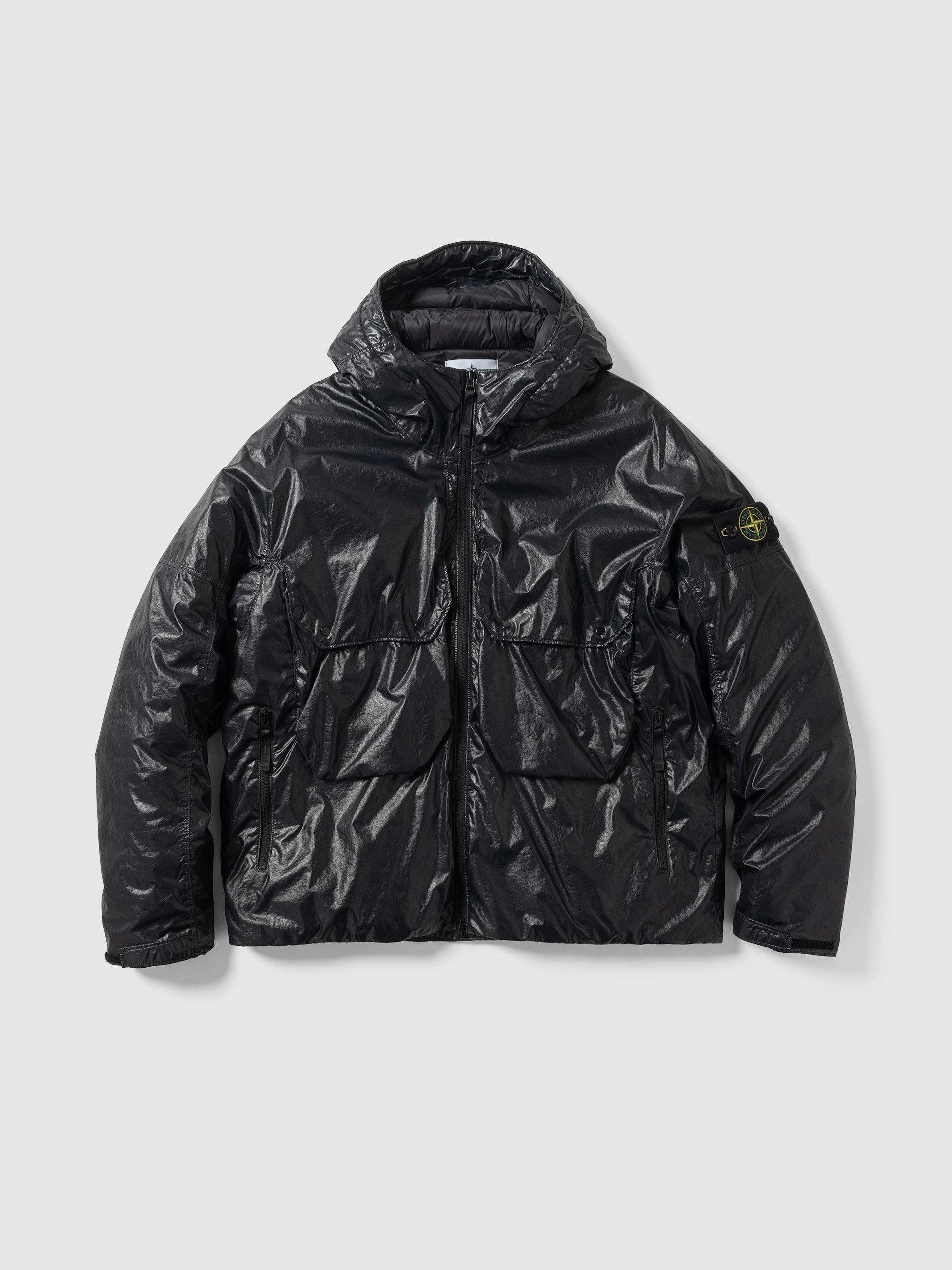 Light Nylon 3L-TC Short Parka Black