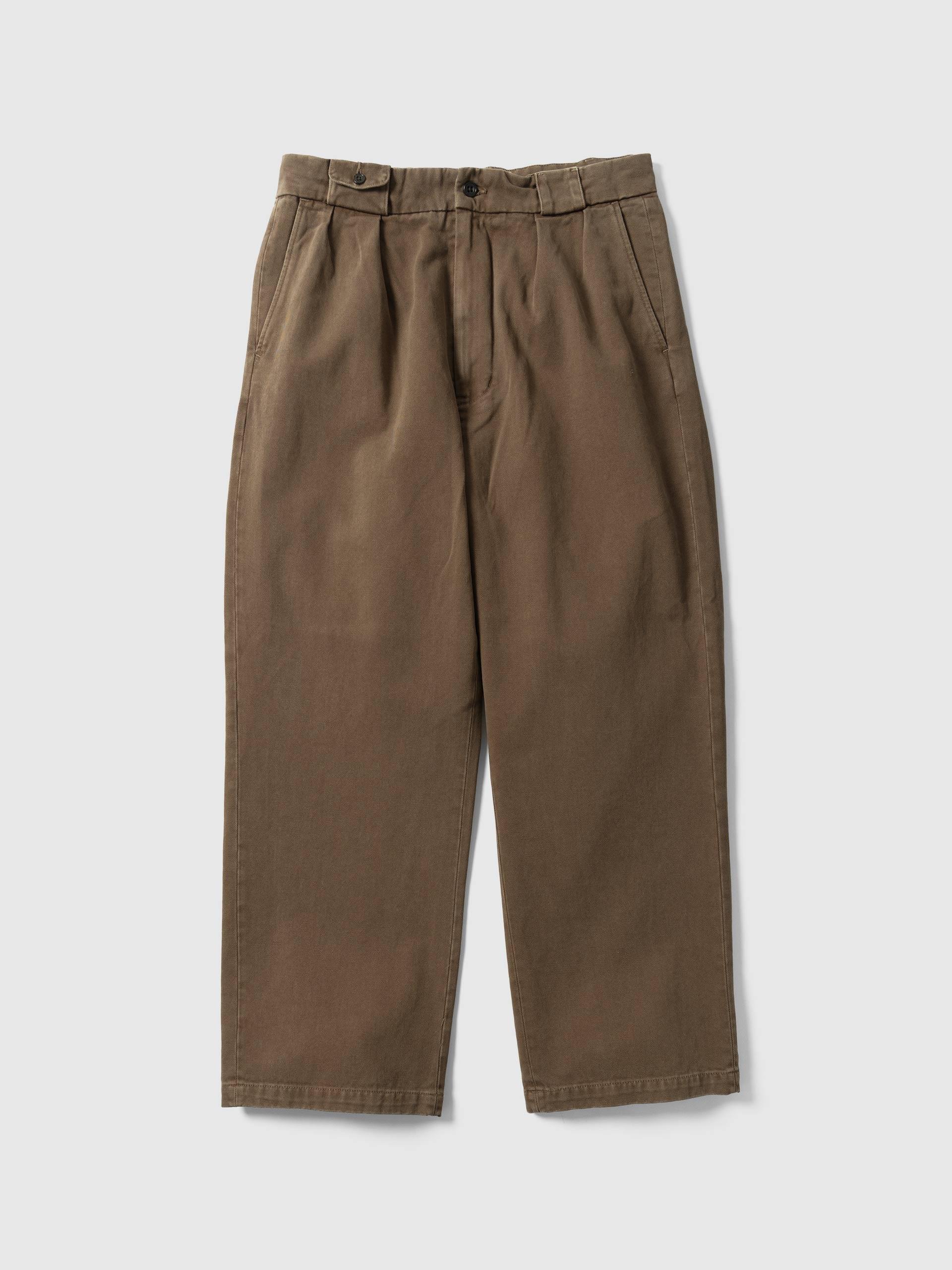 Guide 2P Trousers Twill Brown