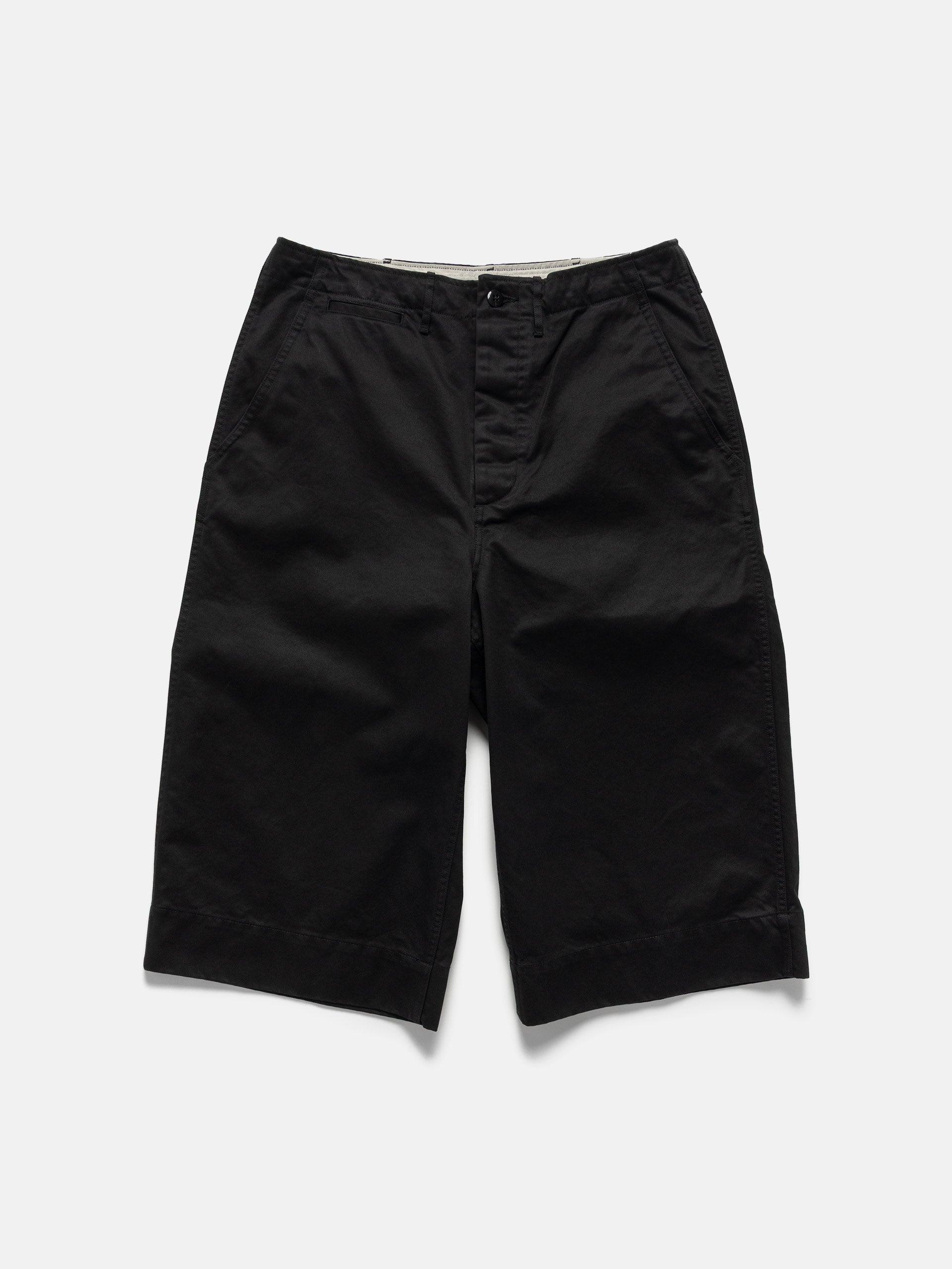 Mil Chino Shorts Black