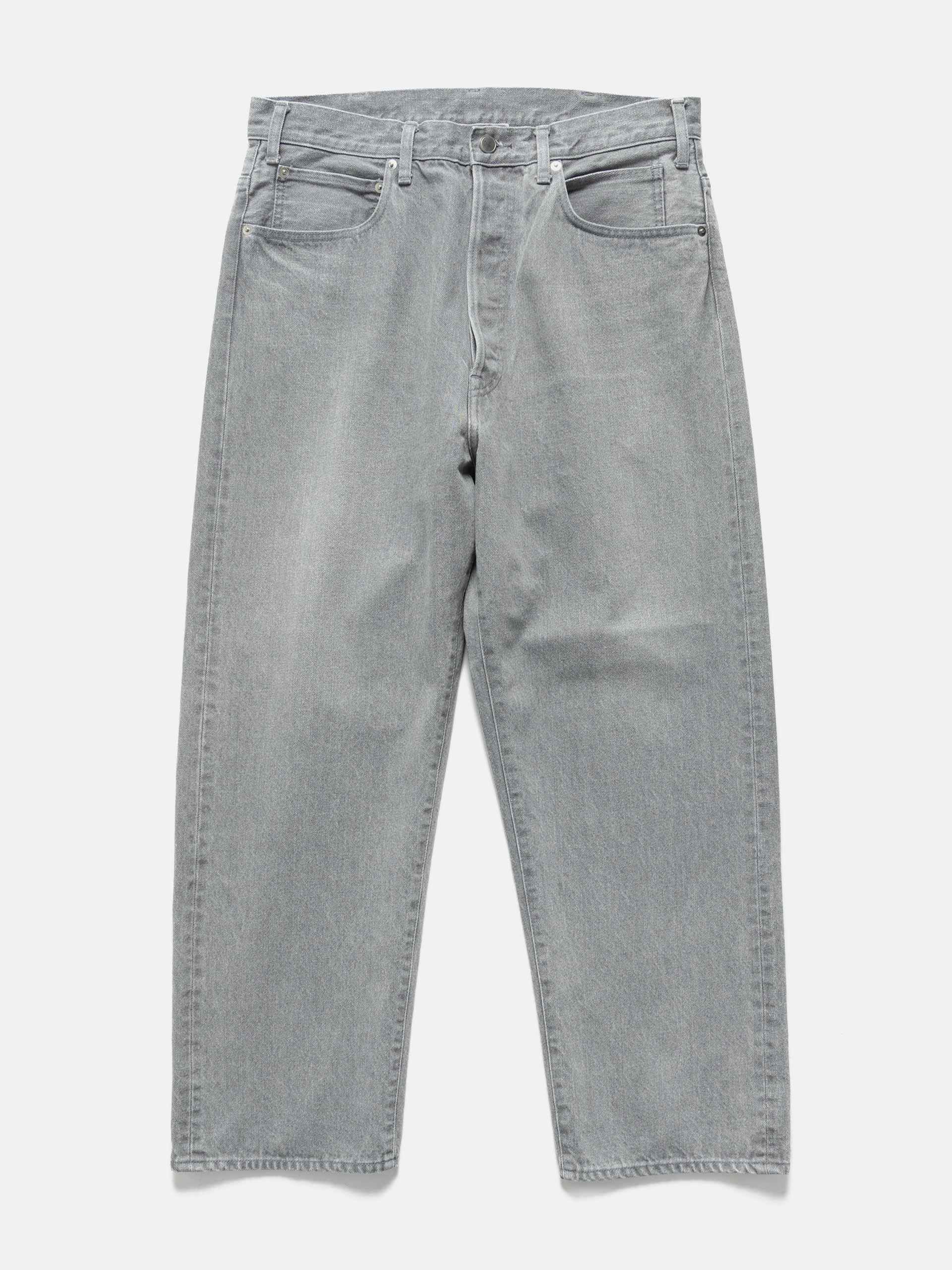 Time Travel Jean Wide Gray Denim