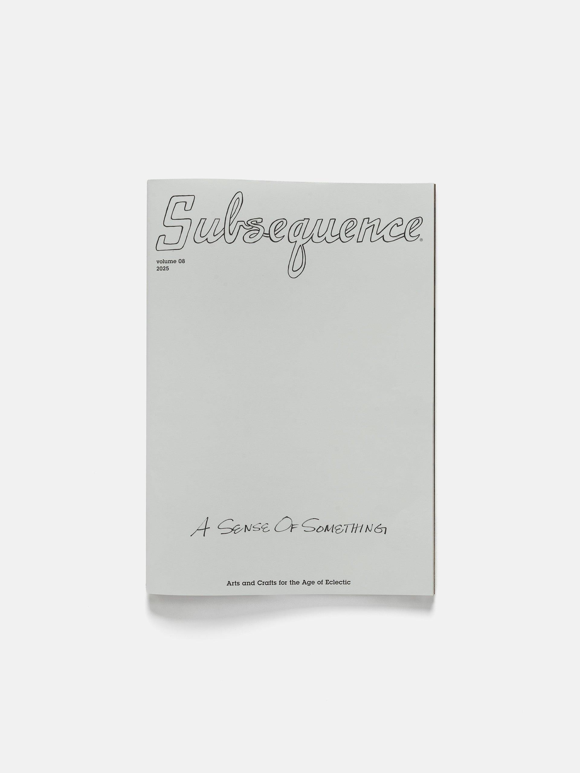 Subsequence Magazine Vol.8