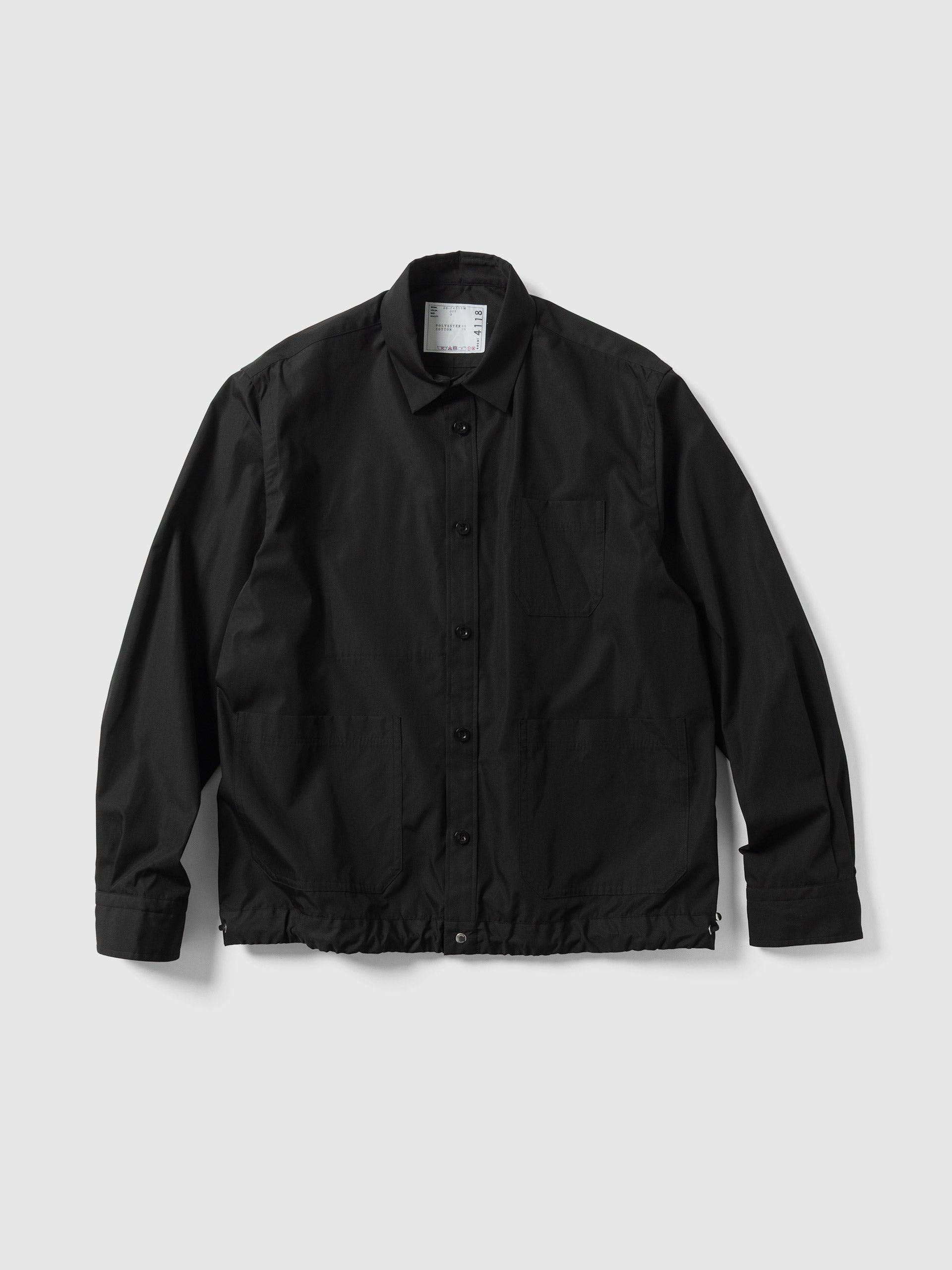 Poplin Shirt Black