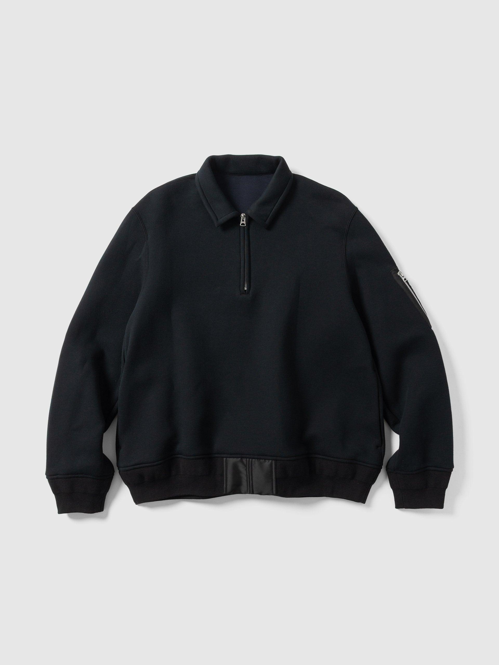 Sponge Sweat Polo Shirt Black
