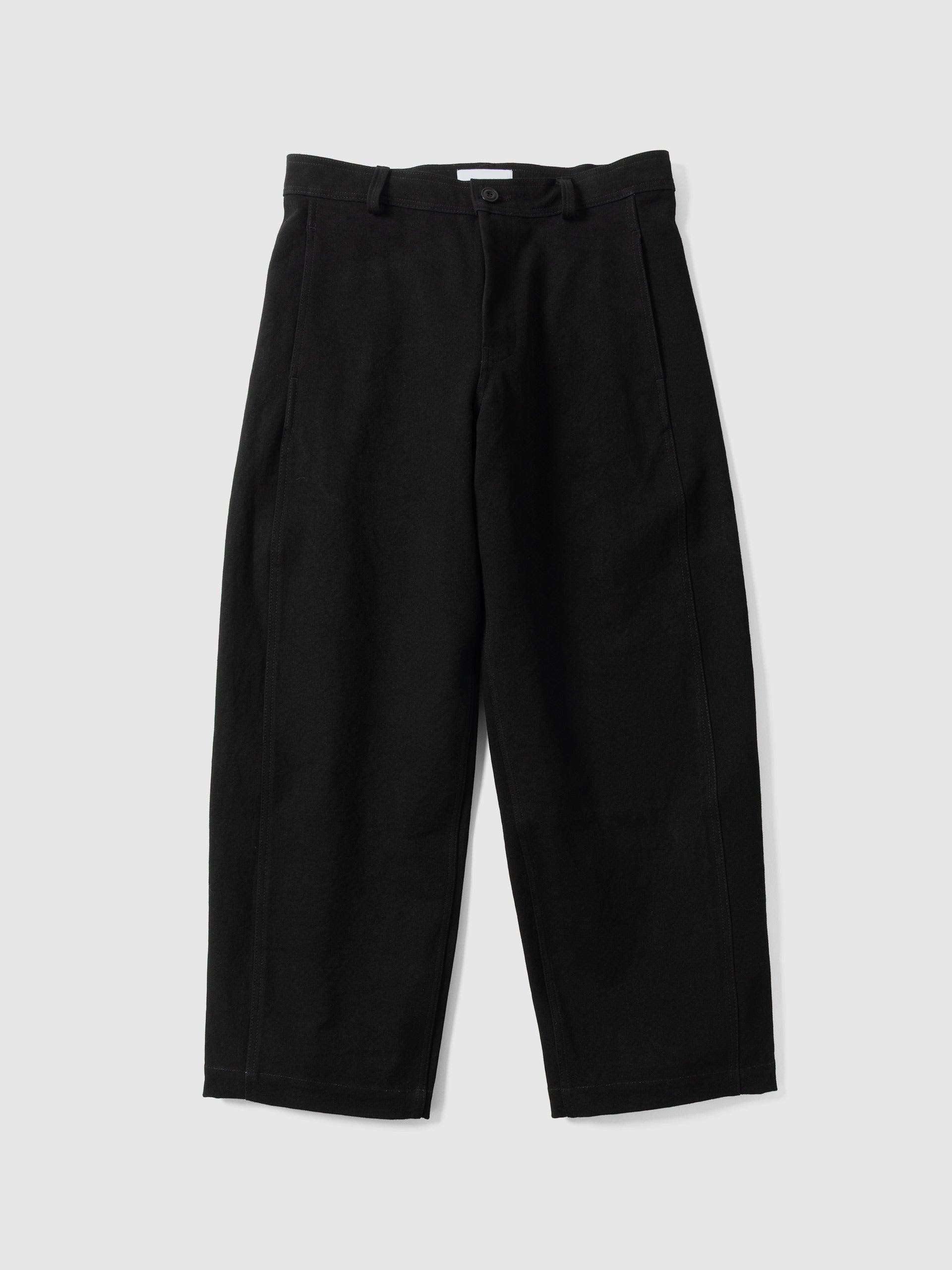 Mainichi Trouser Cotton Canvas Black