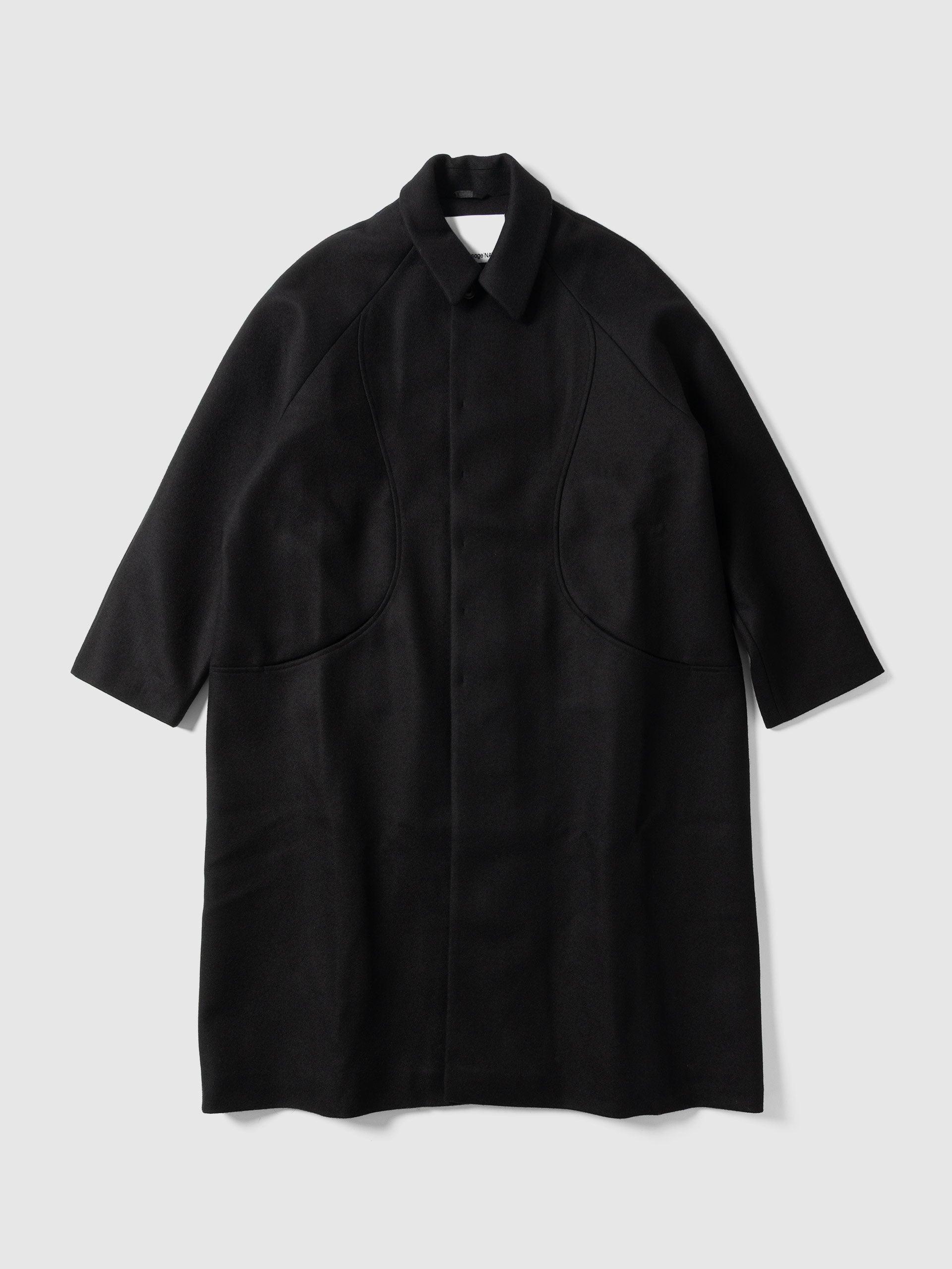 Takeshi Coat Wool Black