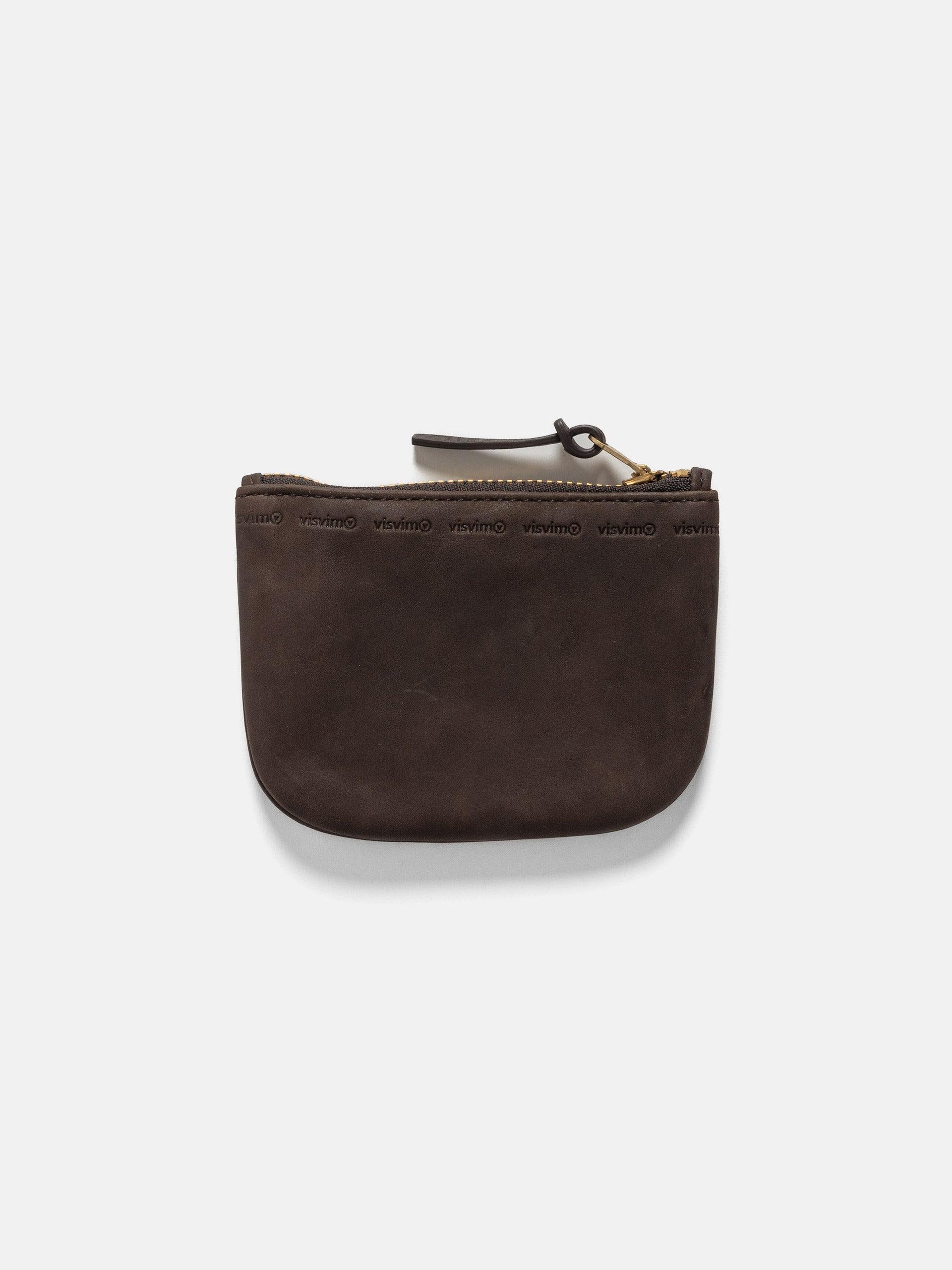 Leather Wallet Dk. Brown
