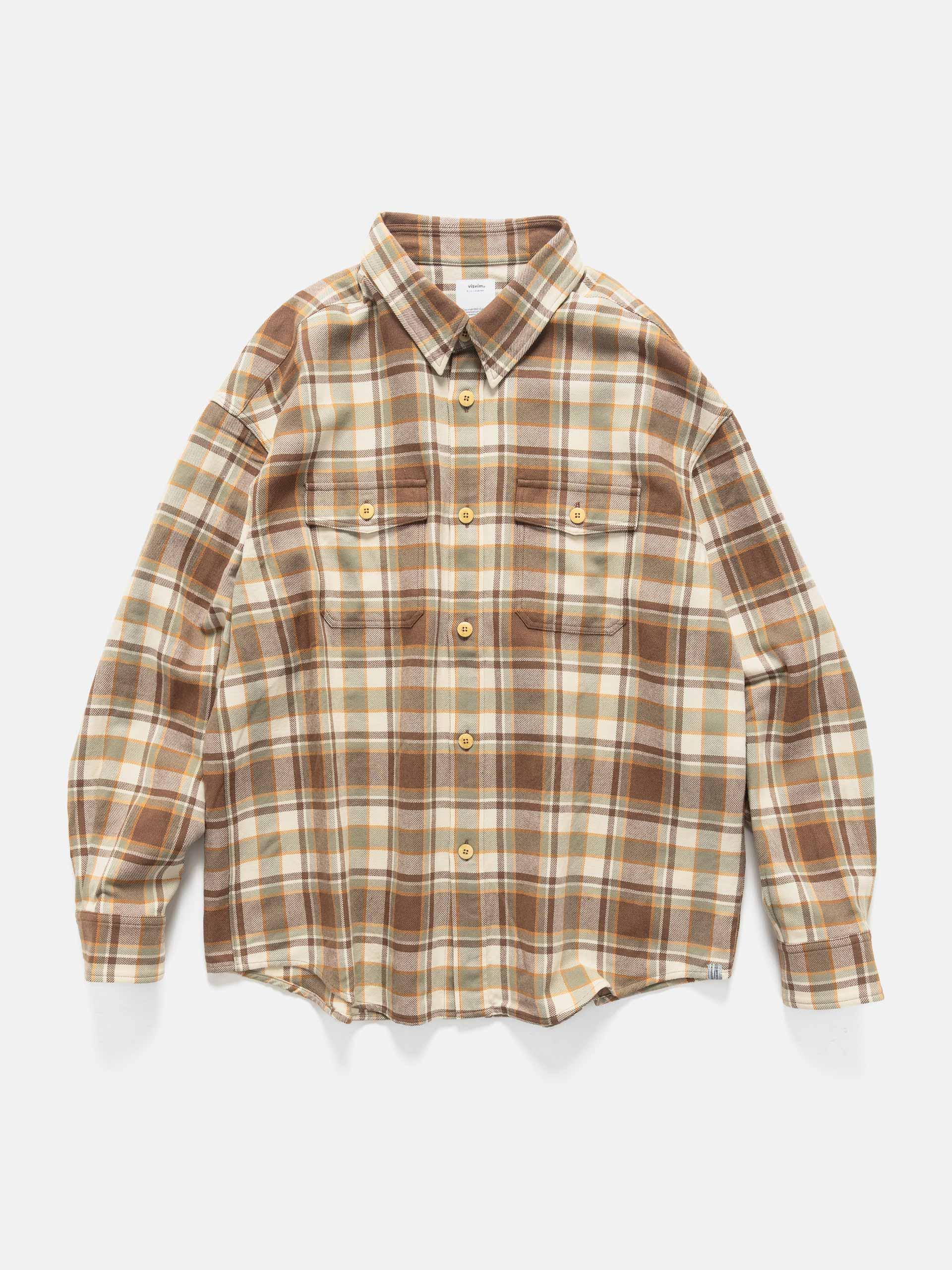 Lumber Check L/S Brown