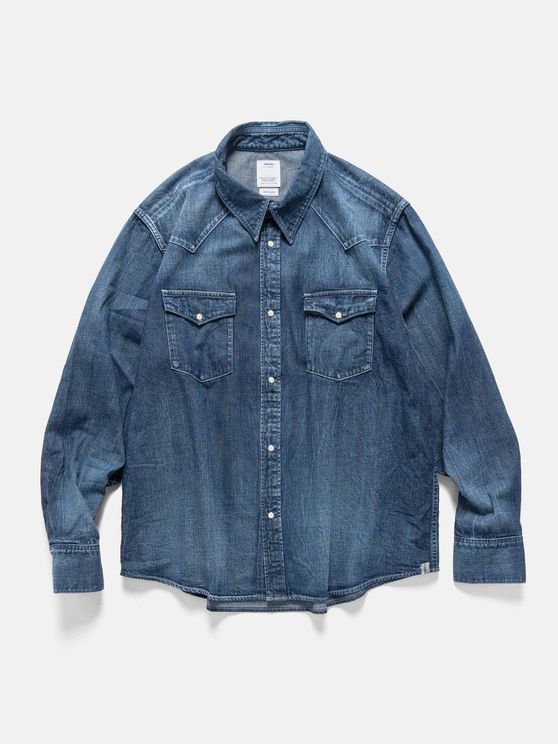 Social Sculpture Shirt DMGD Indigo
