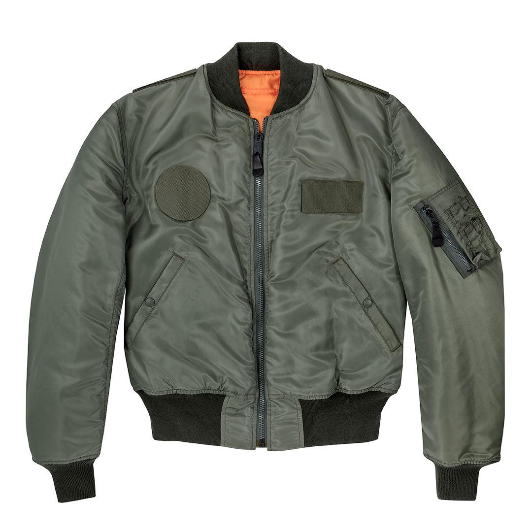 Airstrike MA-1 Nylon Flight Jacket w/ Patches Z24J011
