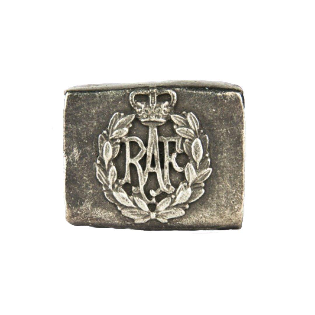 Silver Tone RAF Belt Buckle Z99U002