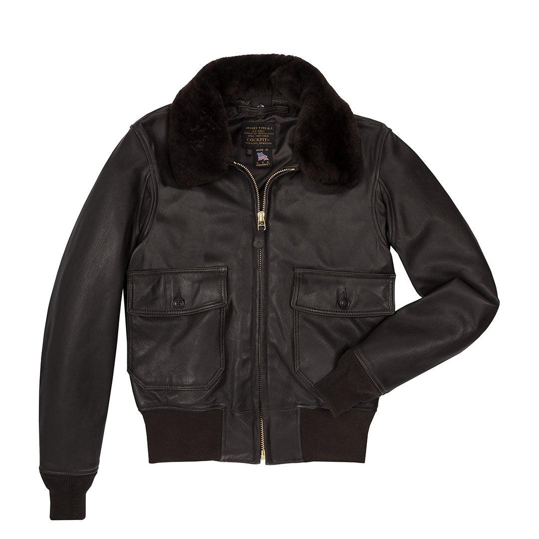 G-1 Flight Jacket with Removable Collar Z2108M