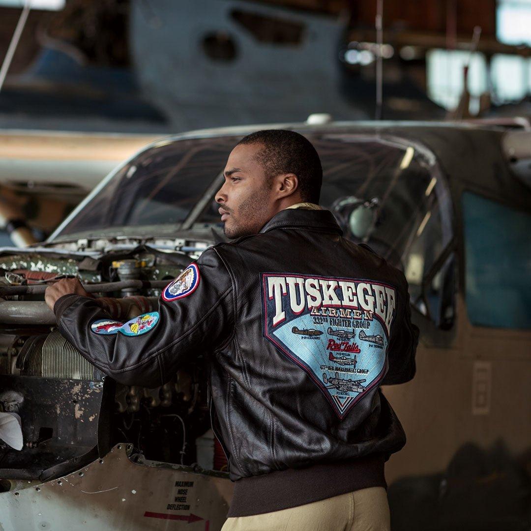 Tuskegee Airmen A-2 Jacket Z21J003