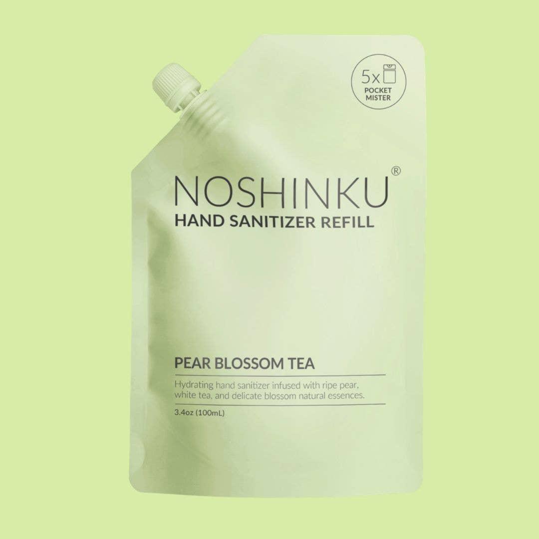 Pear Blossom Tea Hydrating Hand Sanitizer Mini Refill Pouch