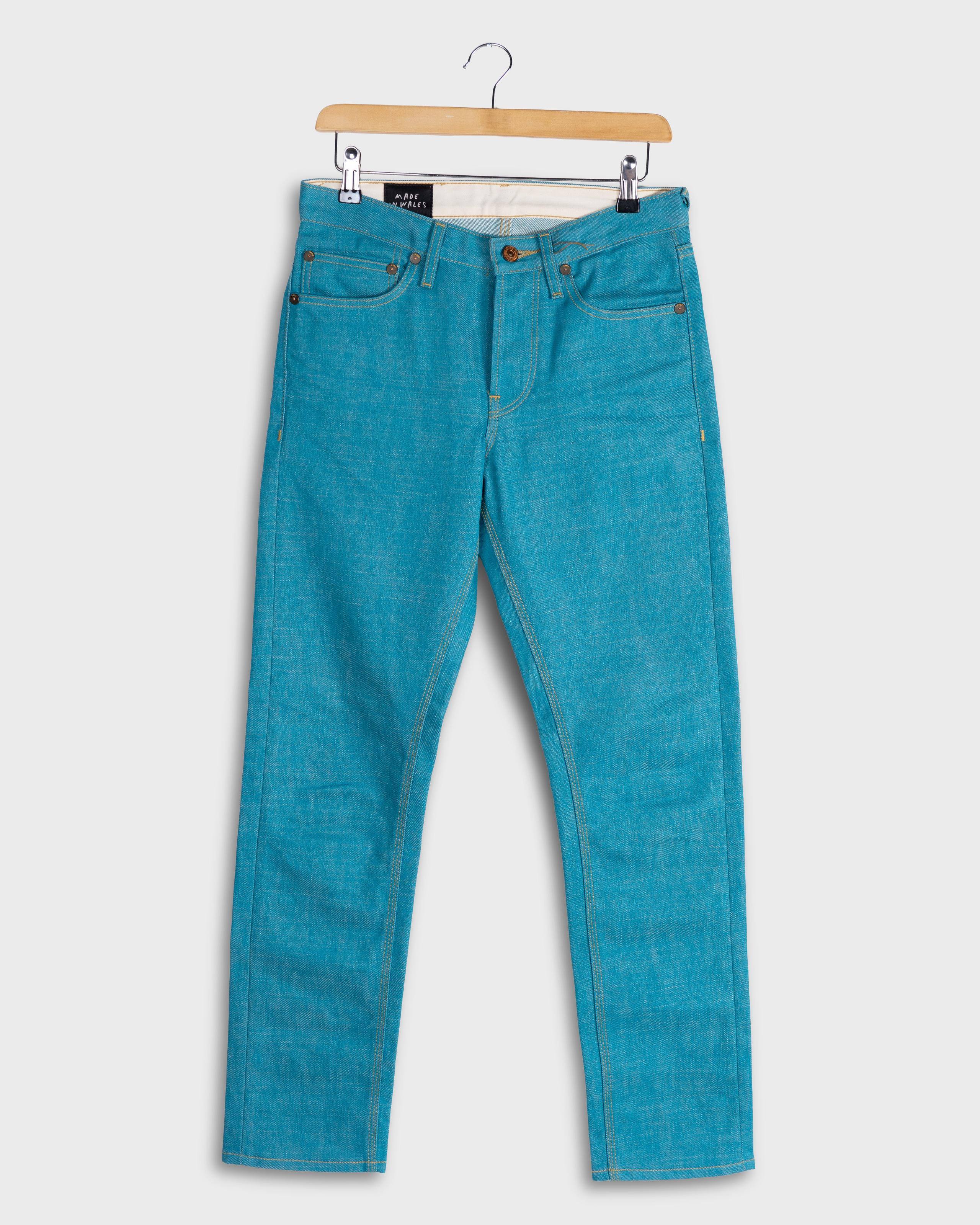 DJB0272 - Turquoise Selvedge - W29 L28