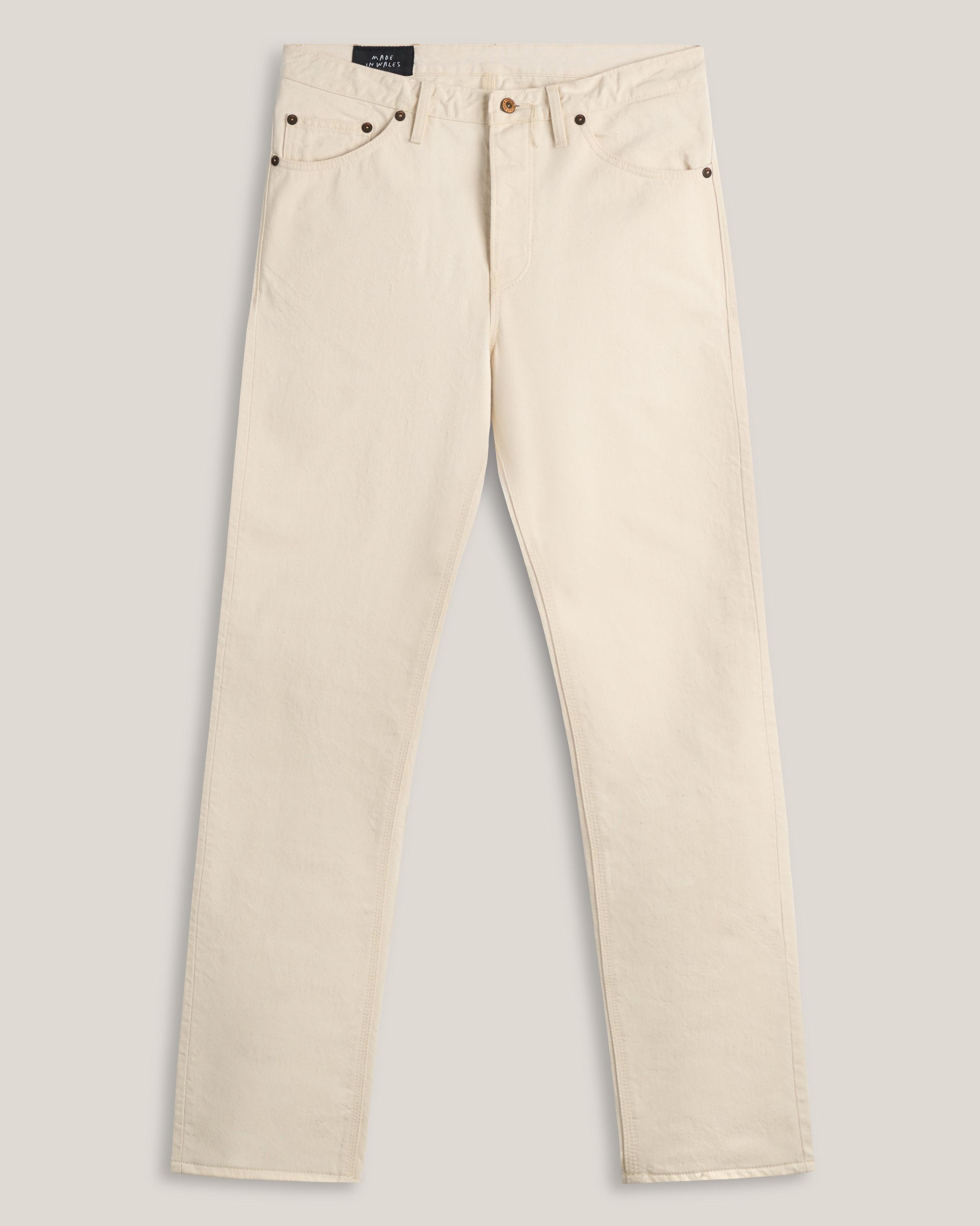 The Gwilym - Slim Fit - Ecru Denim