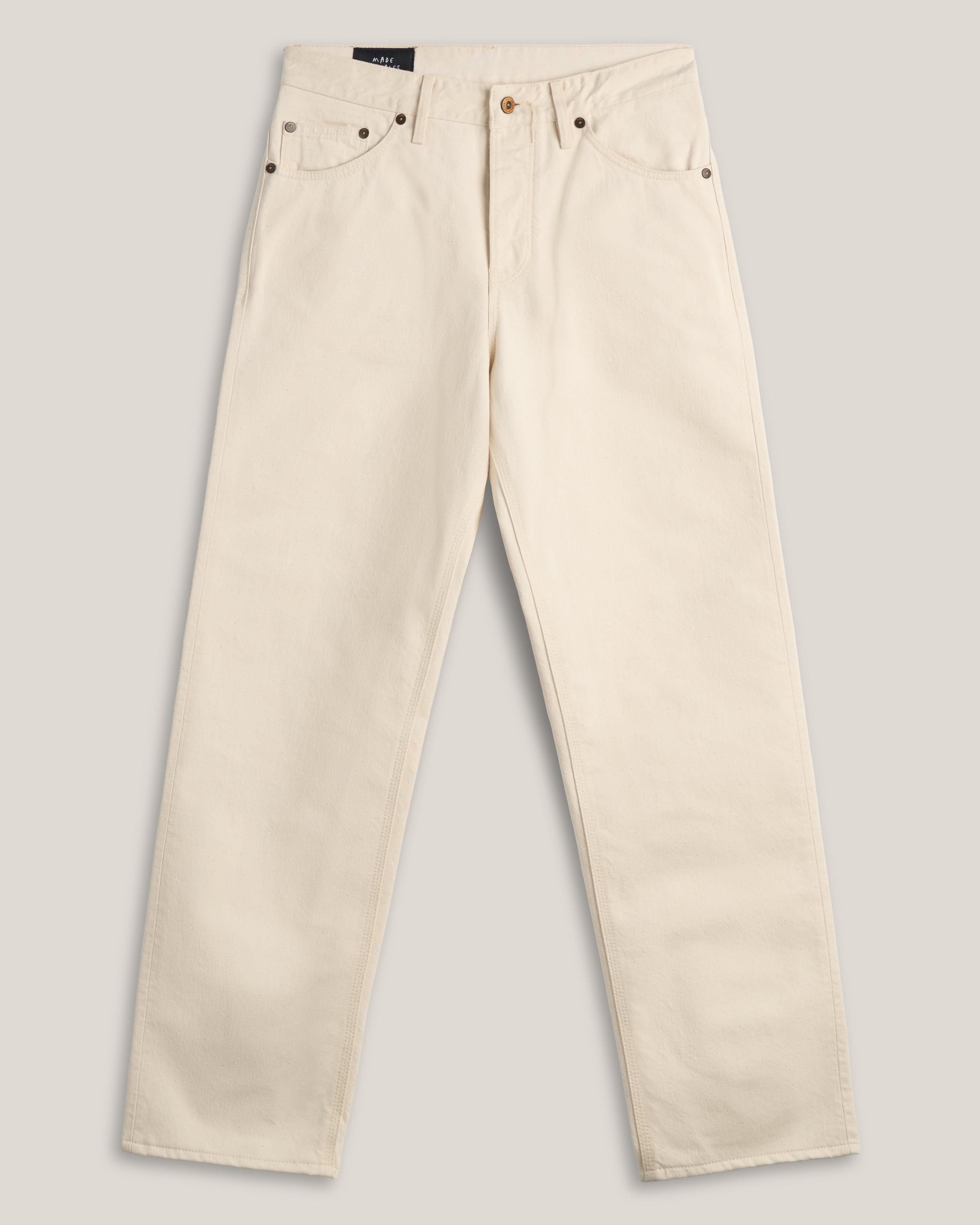 The Jerald - Straight Fit - Ecru Denim