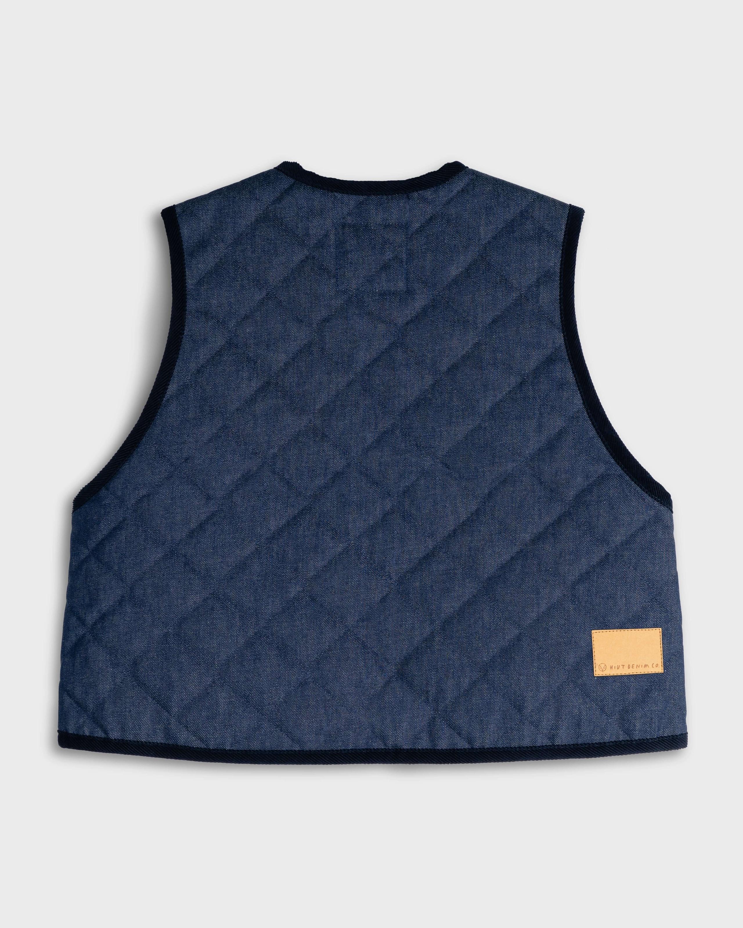 Hiut x Lavenham Women's Indigo Denim Gilet