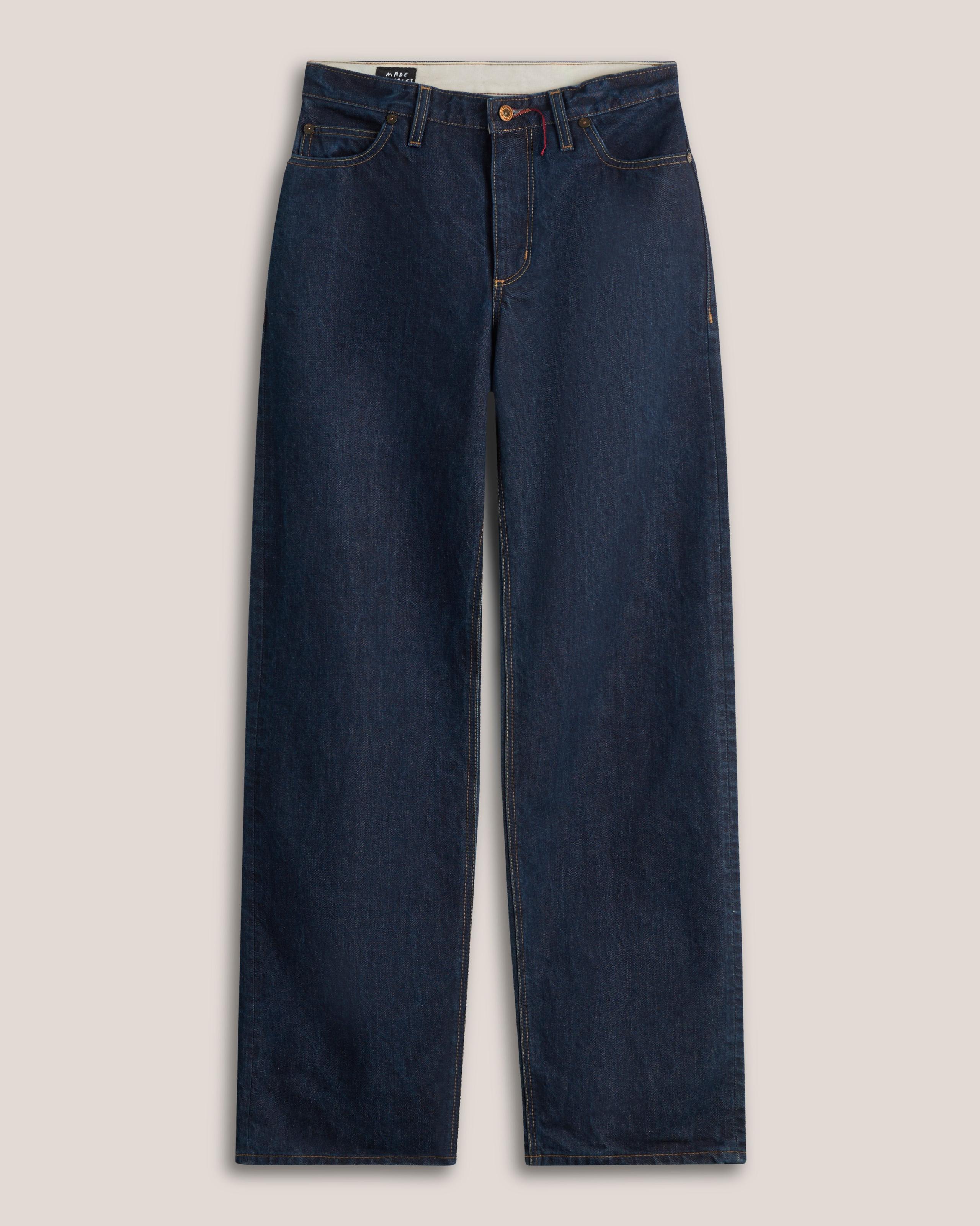 The Aurelia - Wide Straight Fit - Rinse Wash