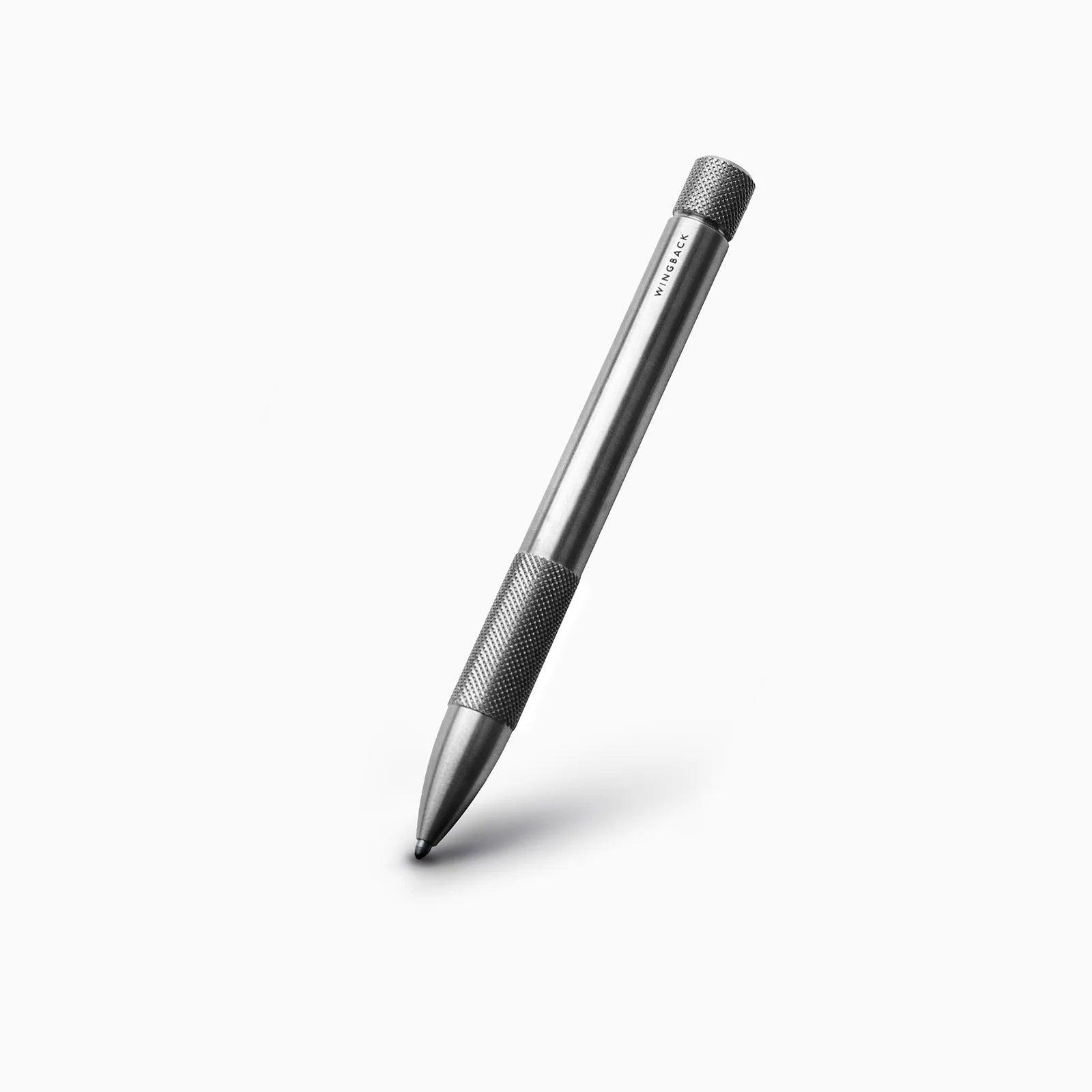 Hiut Denim Wingback Mechanical Pen - Steel - Mechanical Pen - Steel