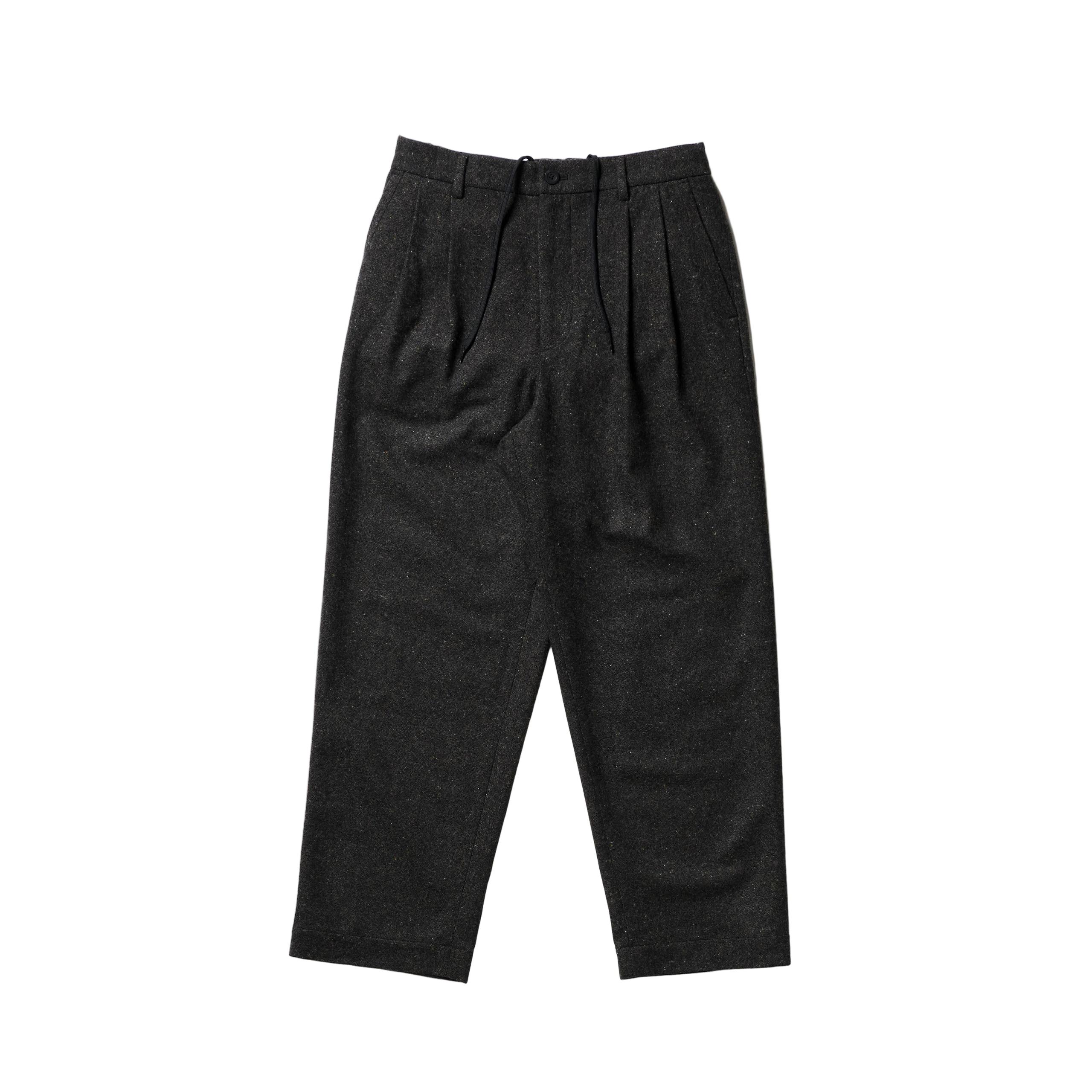 VTD-0525-PT 2 Tuck Easy Trouser Beige