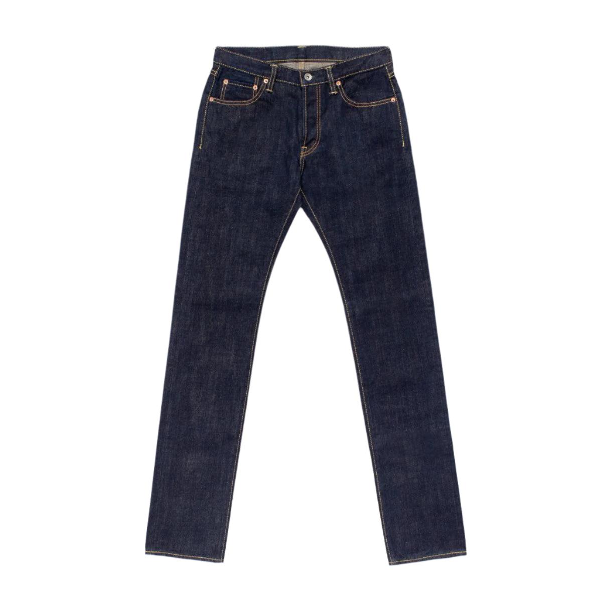 IH-777N 17oz Selvedge Denim Slim Taper Natural Indigo