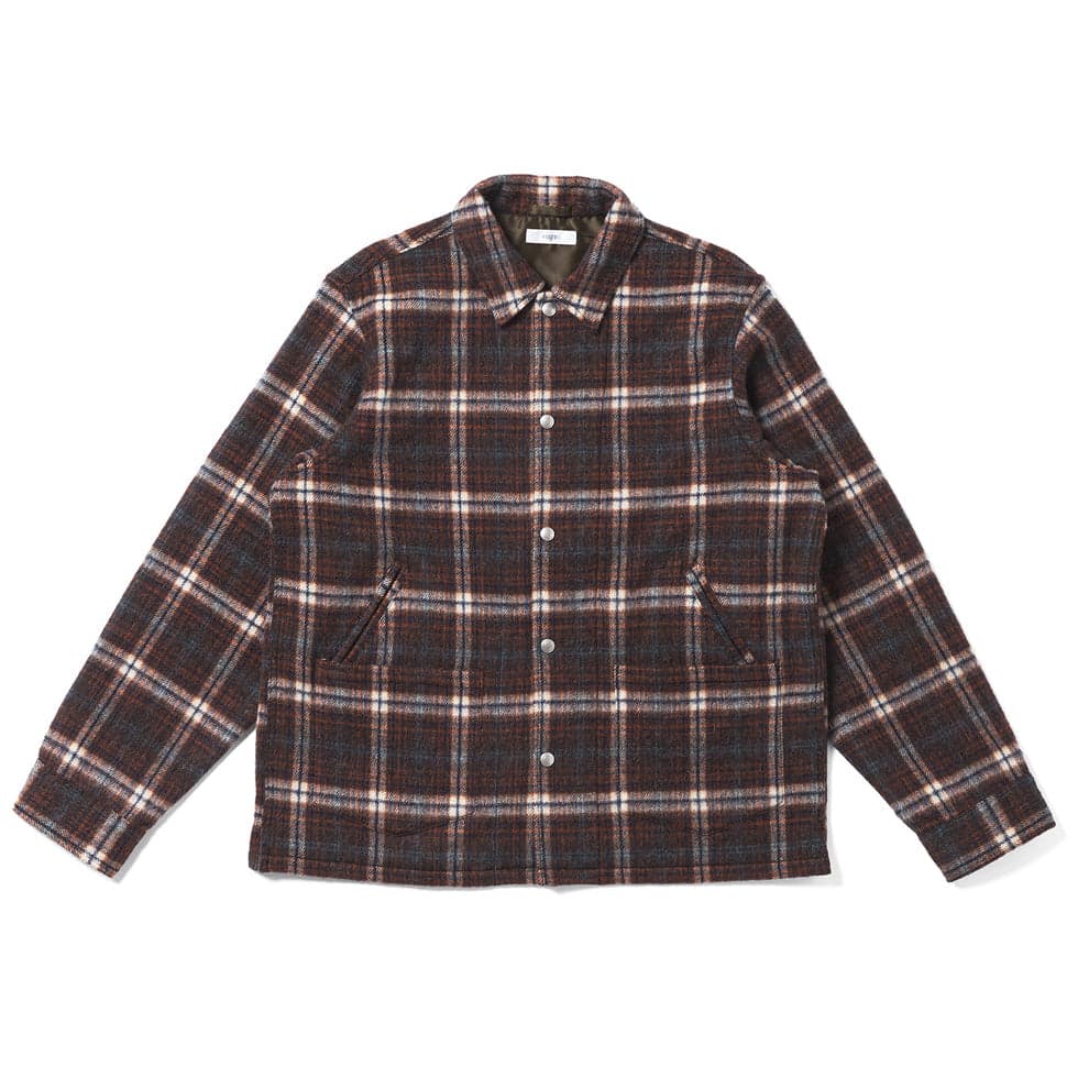 WF1-J132 CPO Jacket "Tom" Brown Check