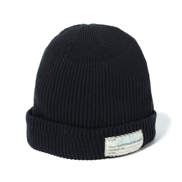BRO2186 Watch Cap Cotton Black