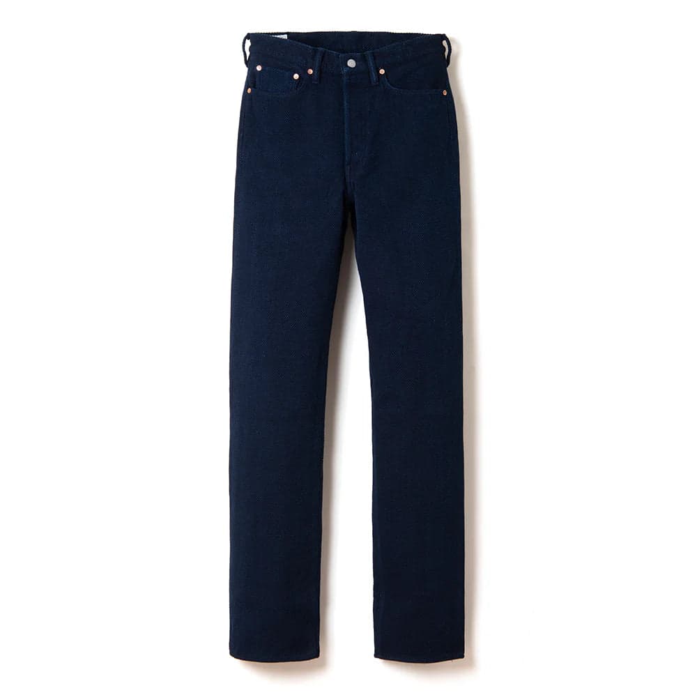 1907 Regular Straight Sashiko Jean One Wash