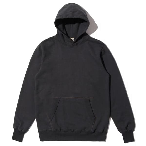 BR68914 Loopwheel Hooded Sweatshirt Black