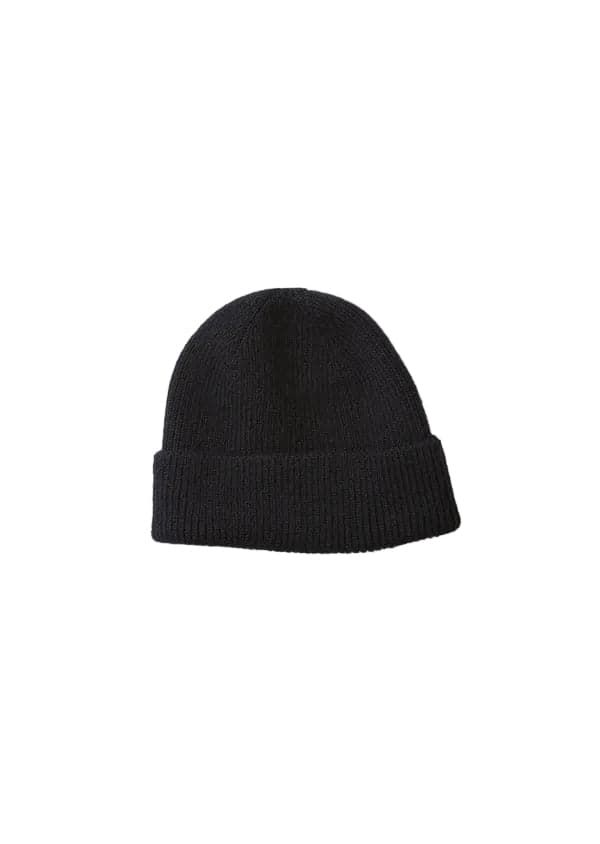 R5140 Washable Merino Seamless Beanie Black