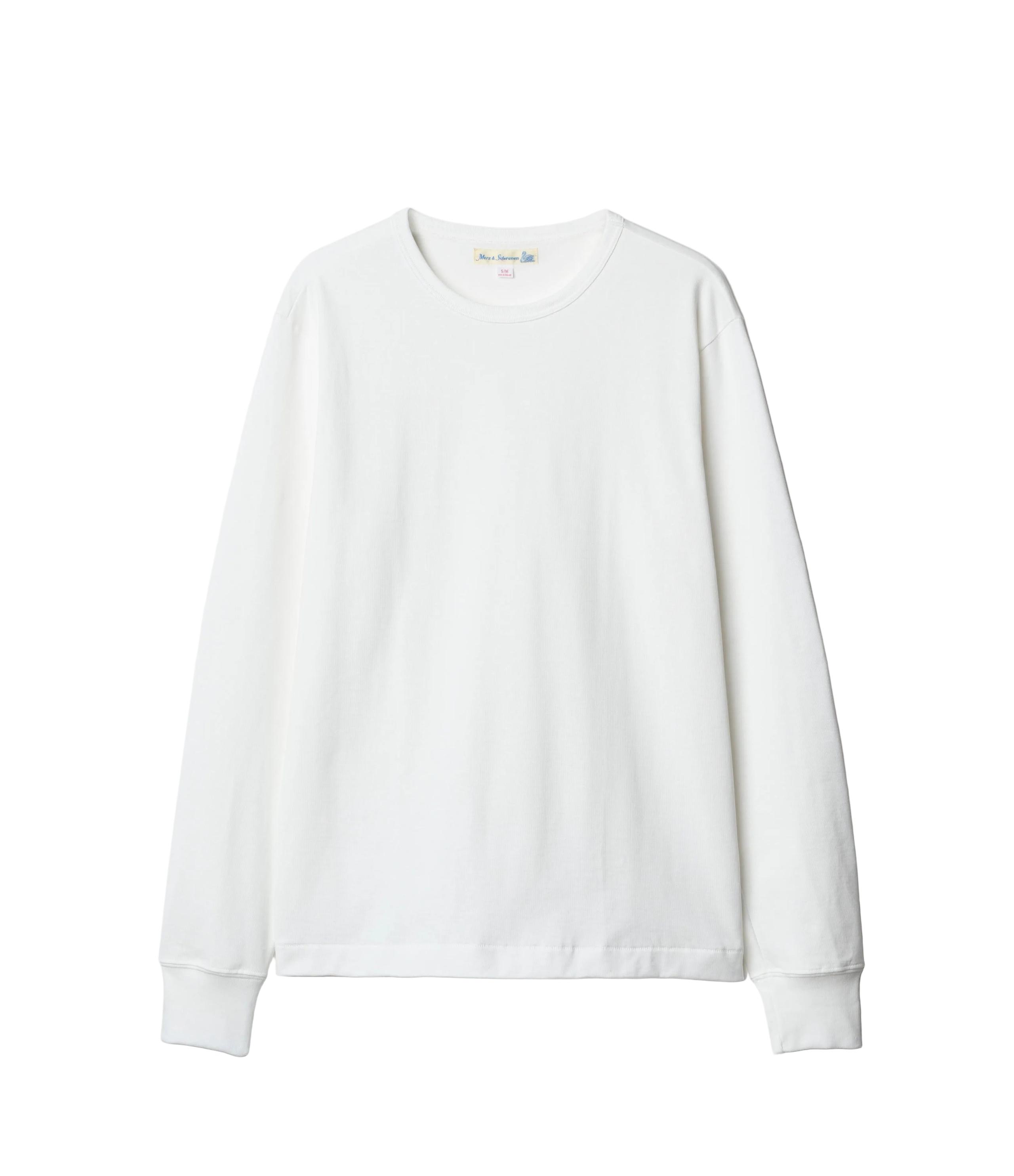 2M15LS.01 Vintage Machine Refined Classic Fit Longsleeve White