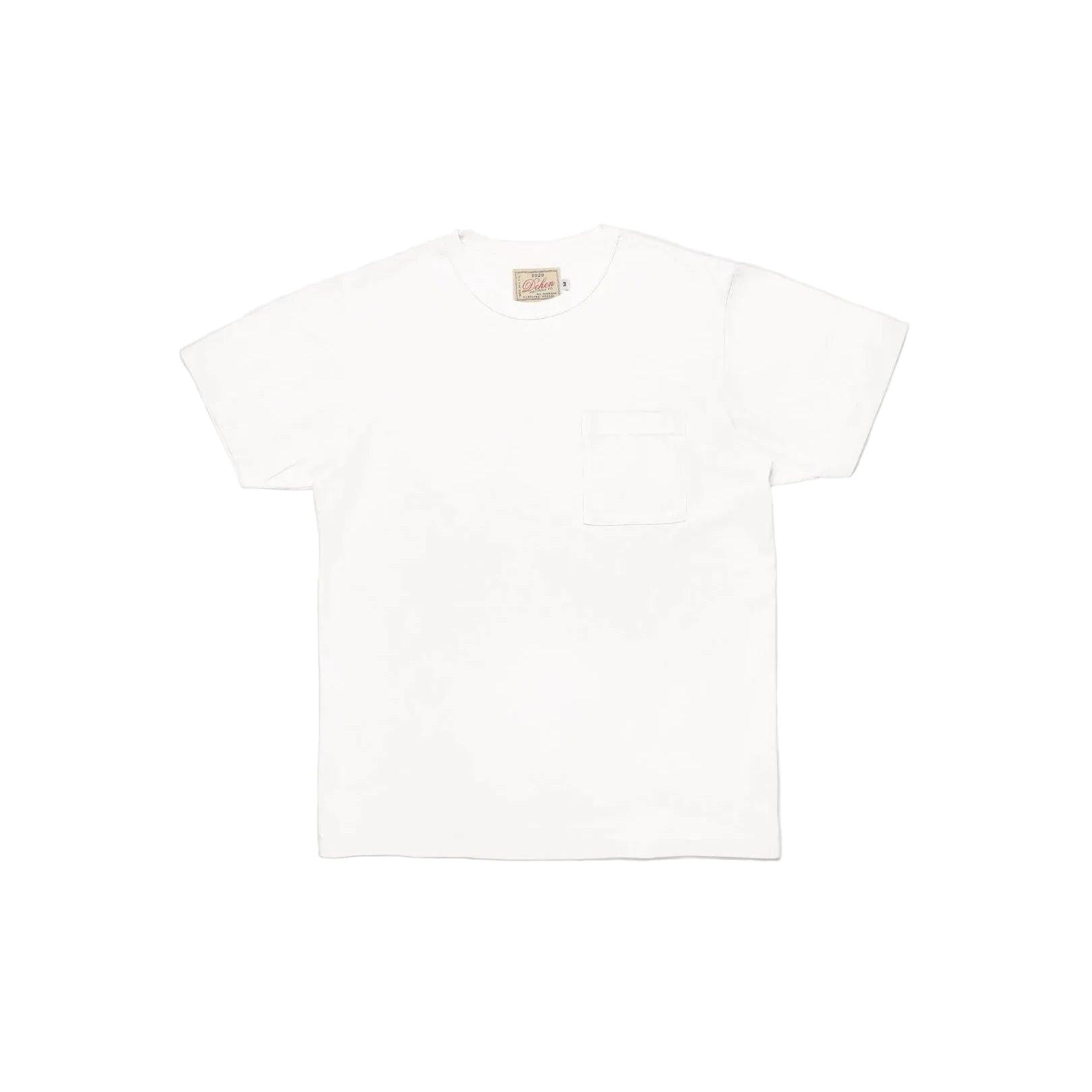 Heavy Duty Pocket Tee White
