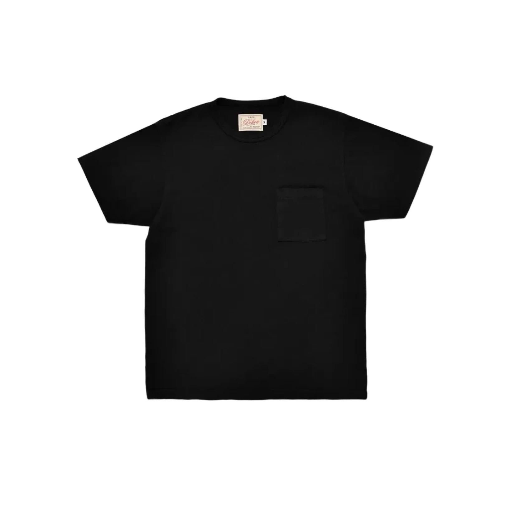 Heavy Duty Pocket Tee Black
