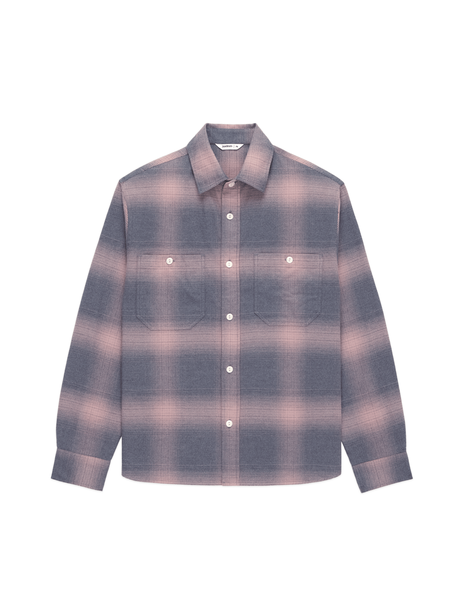 Utility Flannel Mauve Ombre