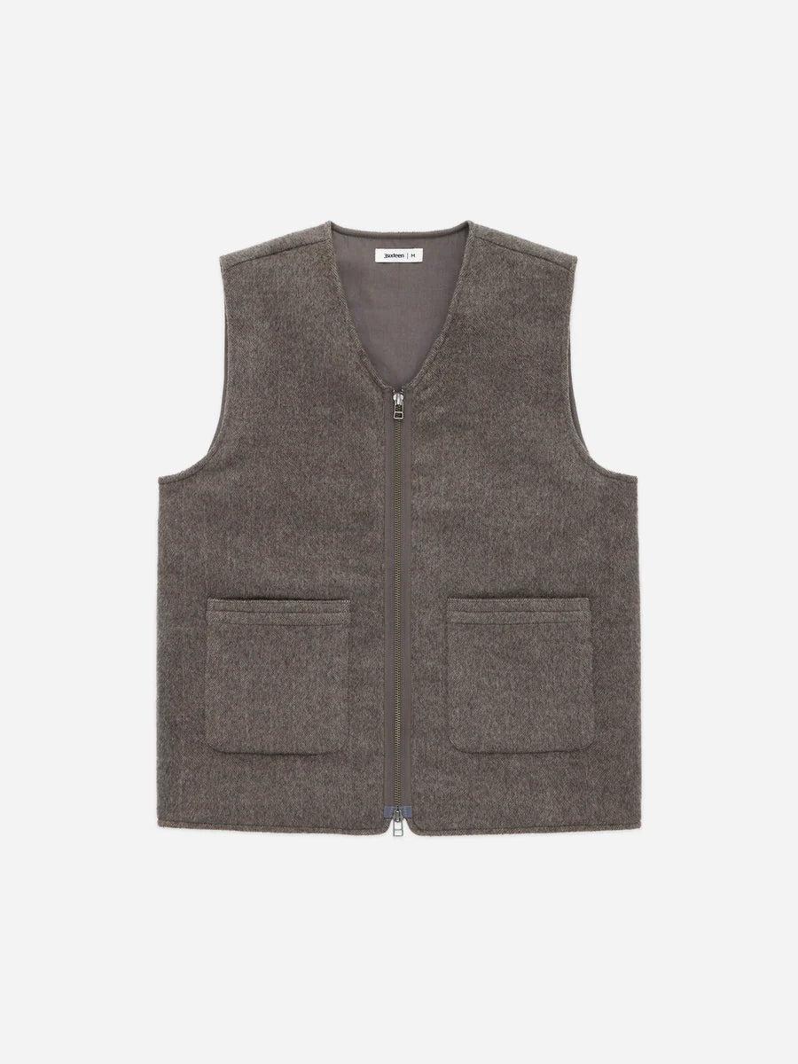 Zip Vest Tobacco